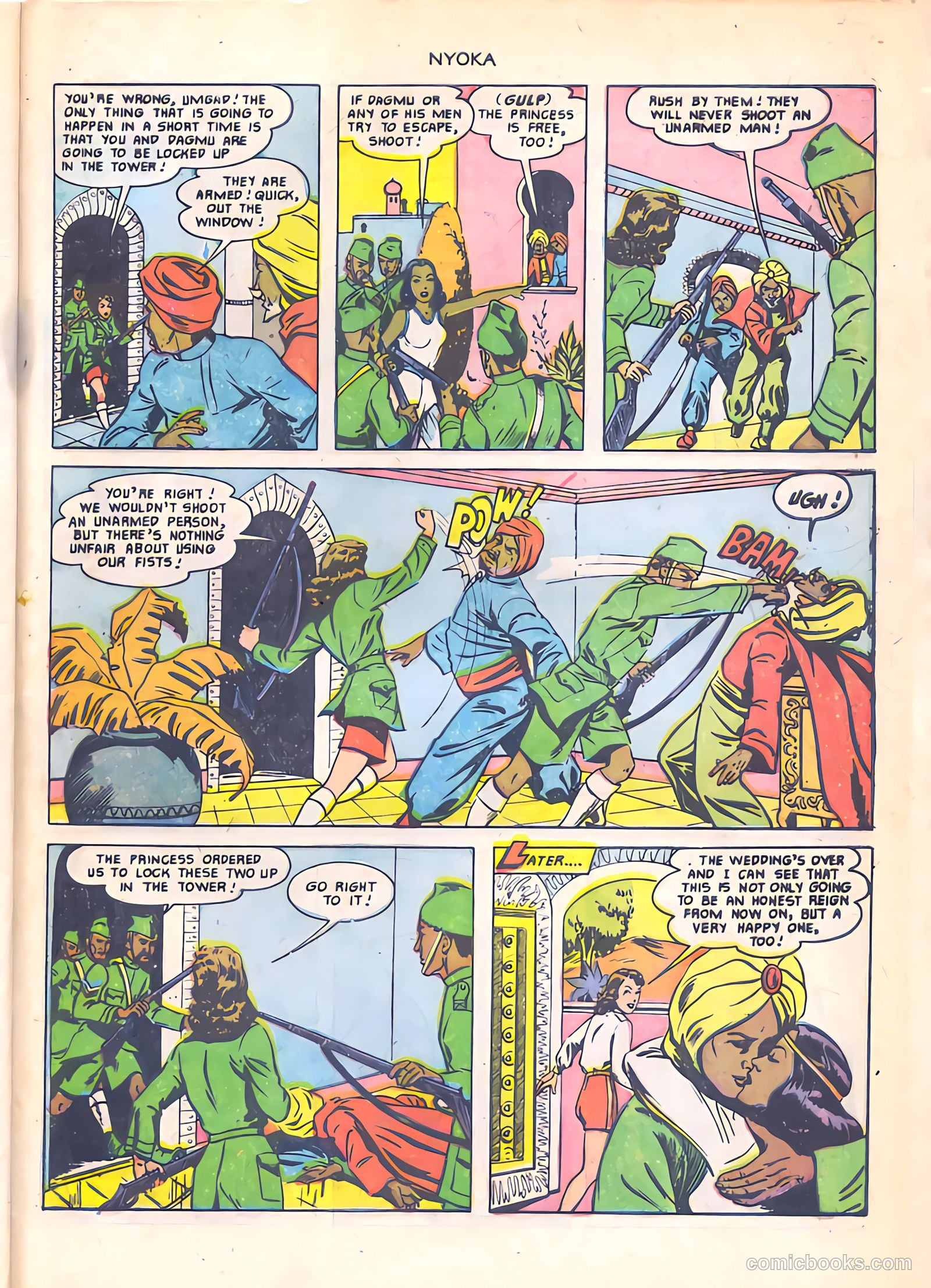 Nyoka the Jungle Girl #61 (1951) — page 29 of 36