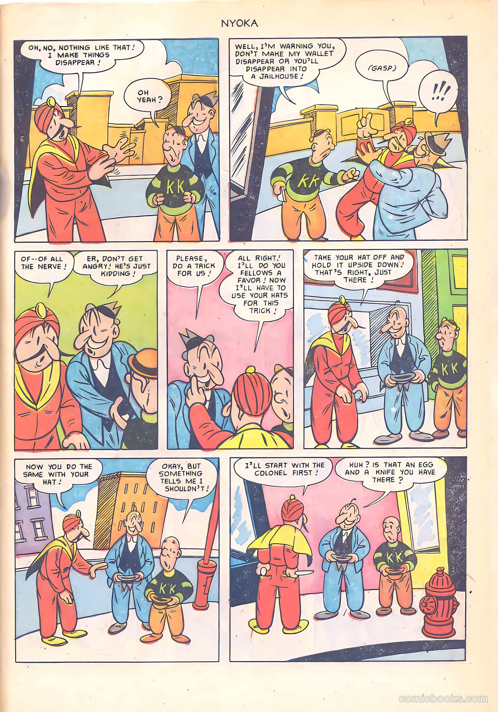 Nyoka the Jungle Girl #61 (1951) — page 31 of 36