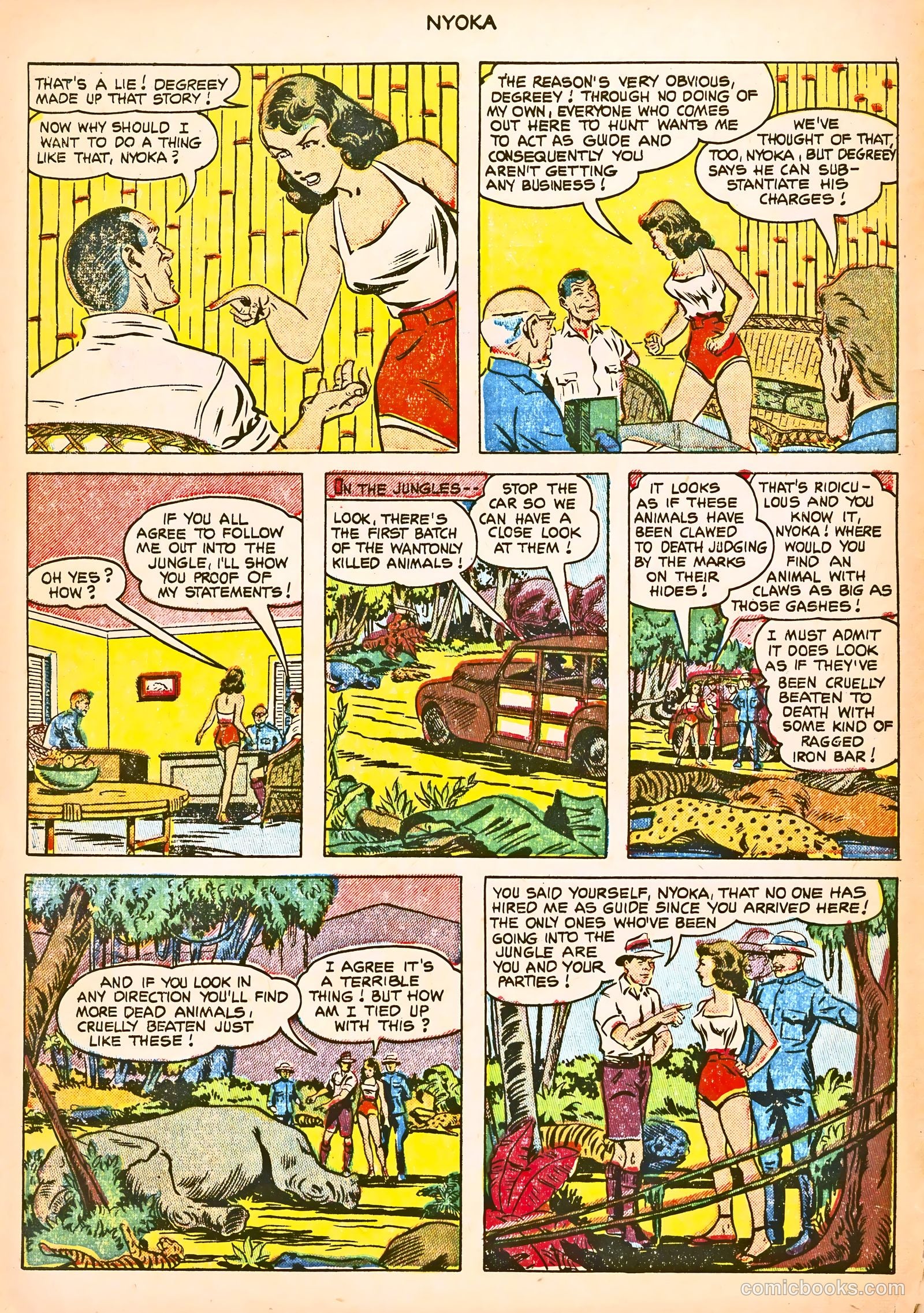 Nyoka the Jungle Girl #75 (1953) — page 4 of 36