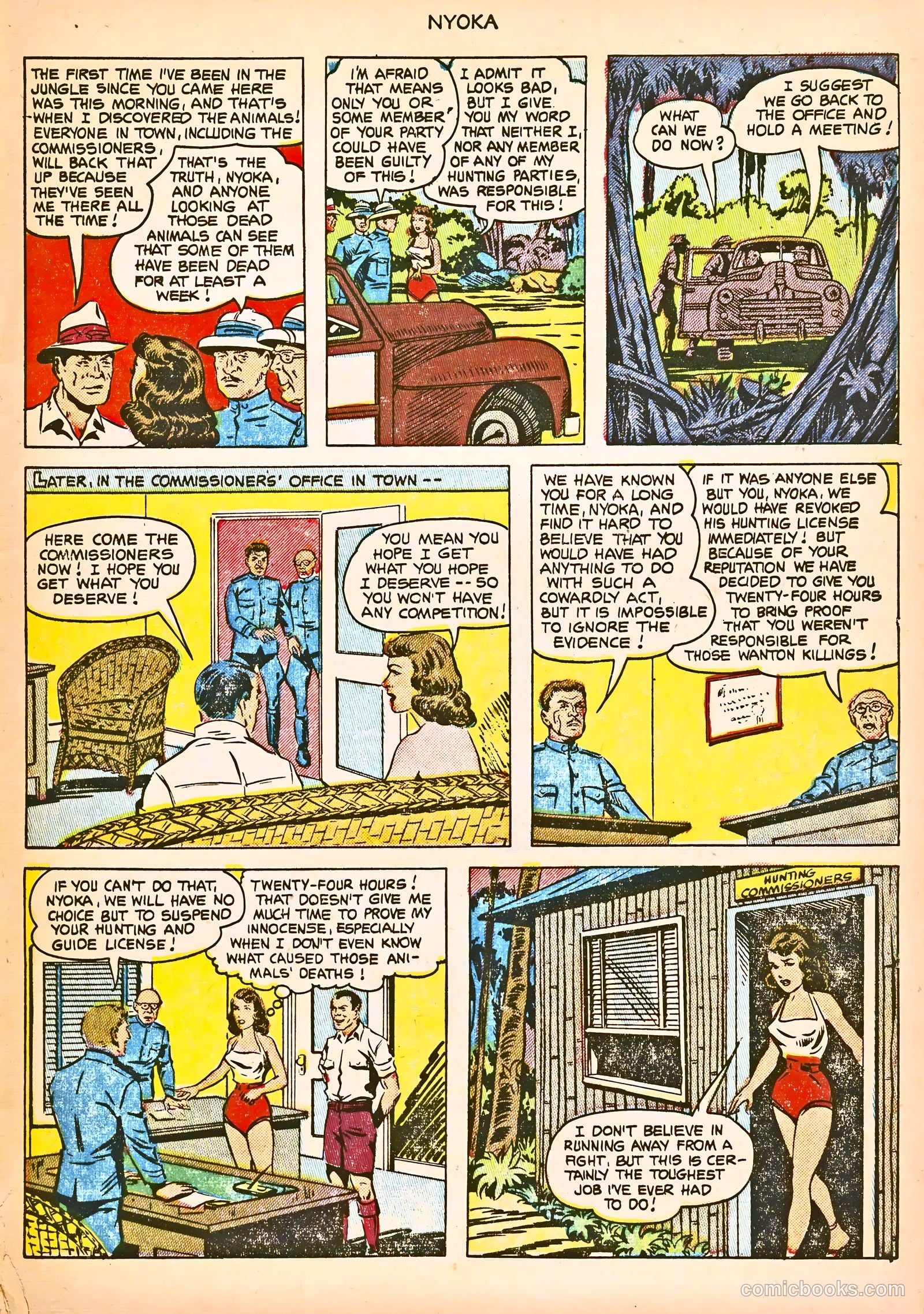 Nyoka the Jungle Girl #75 (1953) — page 5 of 36