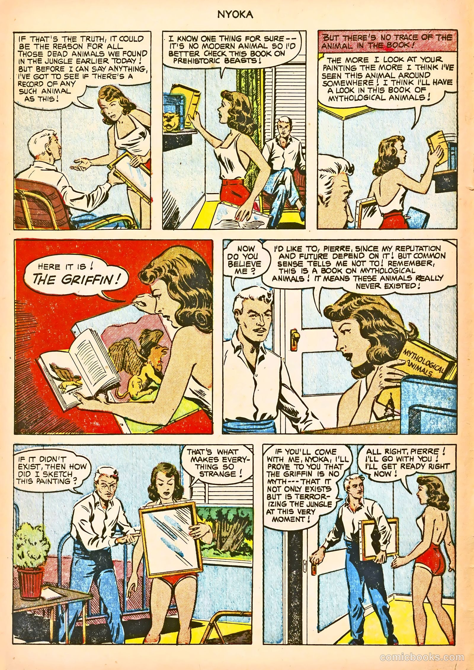 Nyoka the Jungle Girl #75 (1953) — page 8 of 36