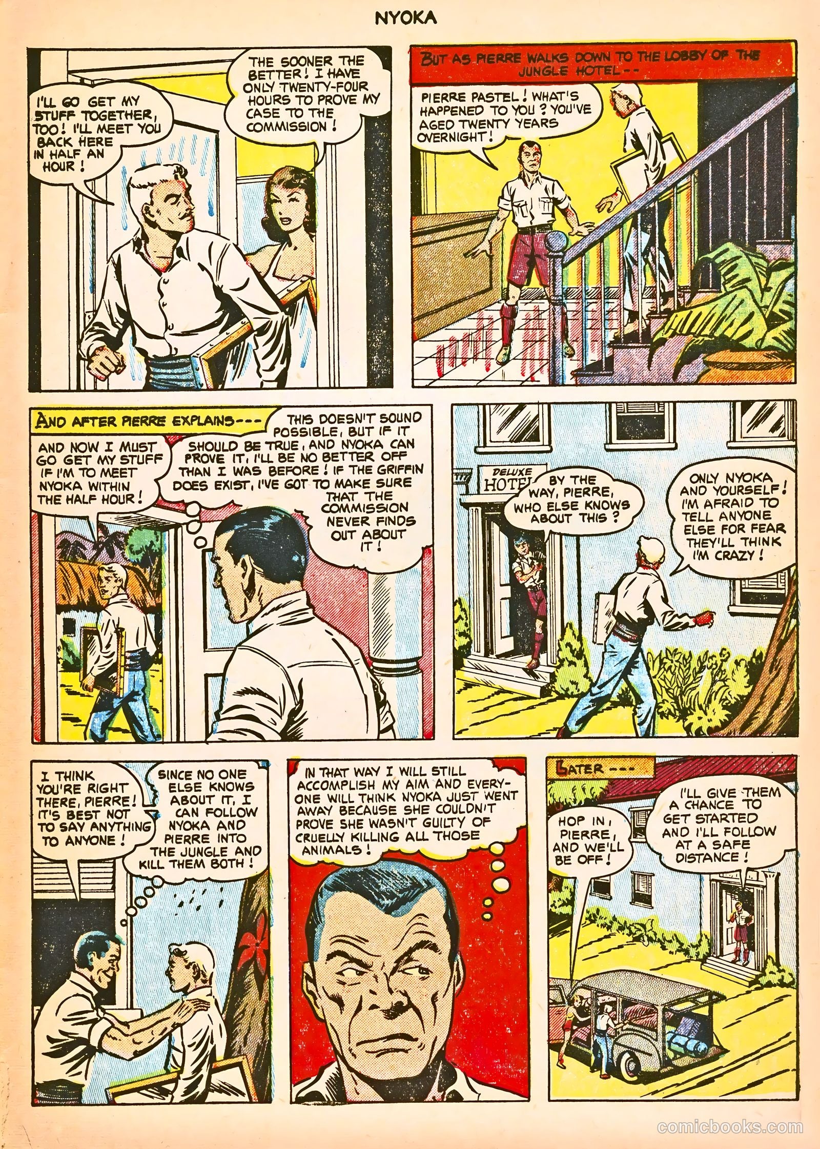 Nyoka the Jungle Girl #75 (1953) — page 9 of 36