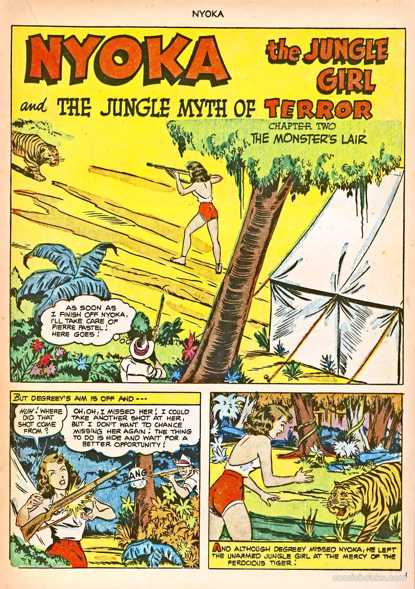 Nyoka the Jungle Girl #75 (1953) — page 15 of 36