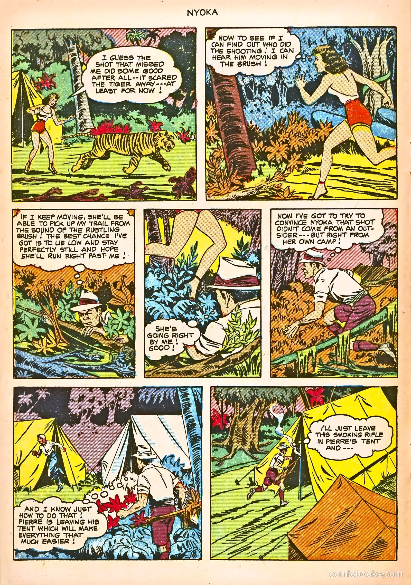 Nyoka the Jungle Girl #75 (1953) — page 16 of 36