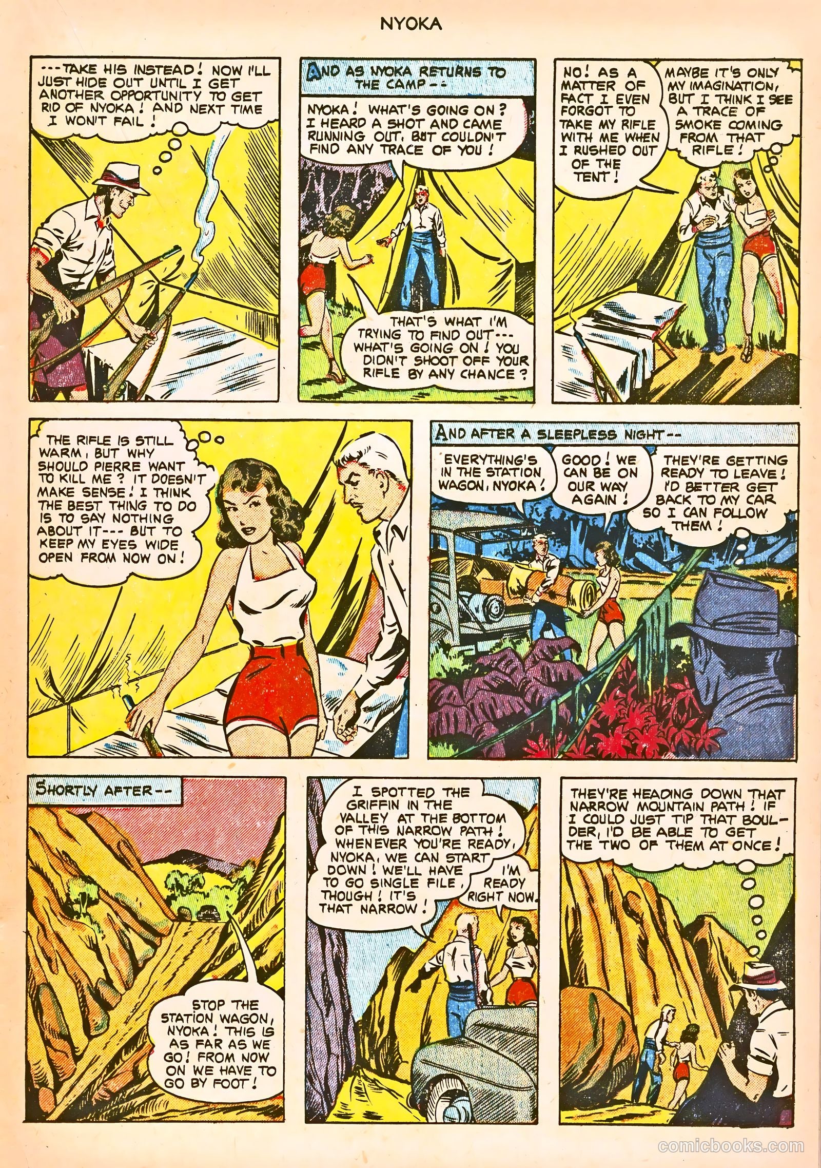 Nyoka the Jungle Girl #75 (1953) — page 17 of 36