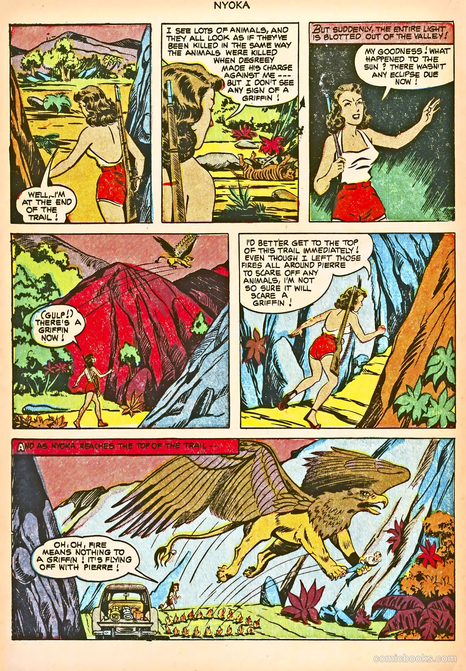 Nyoka the Jungle Girl #75 (1953) — page 20 of 36