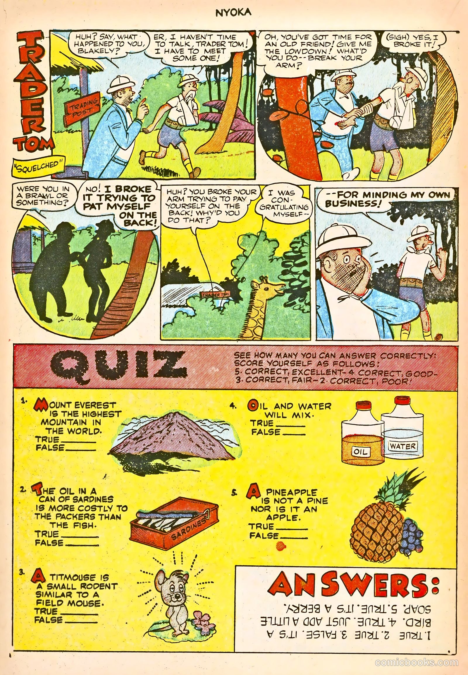 Nyoka the Jungle Girl #75 (1953) — page 22 of 36