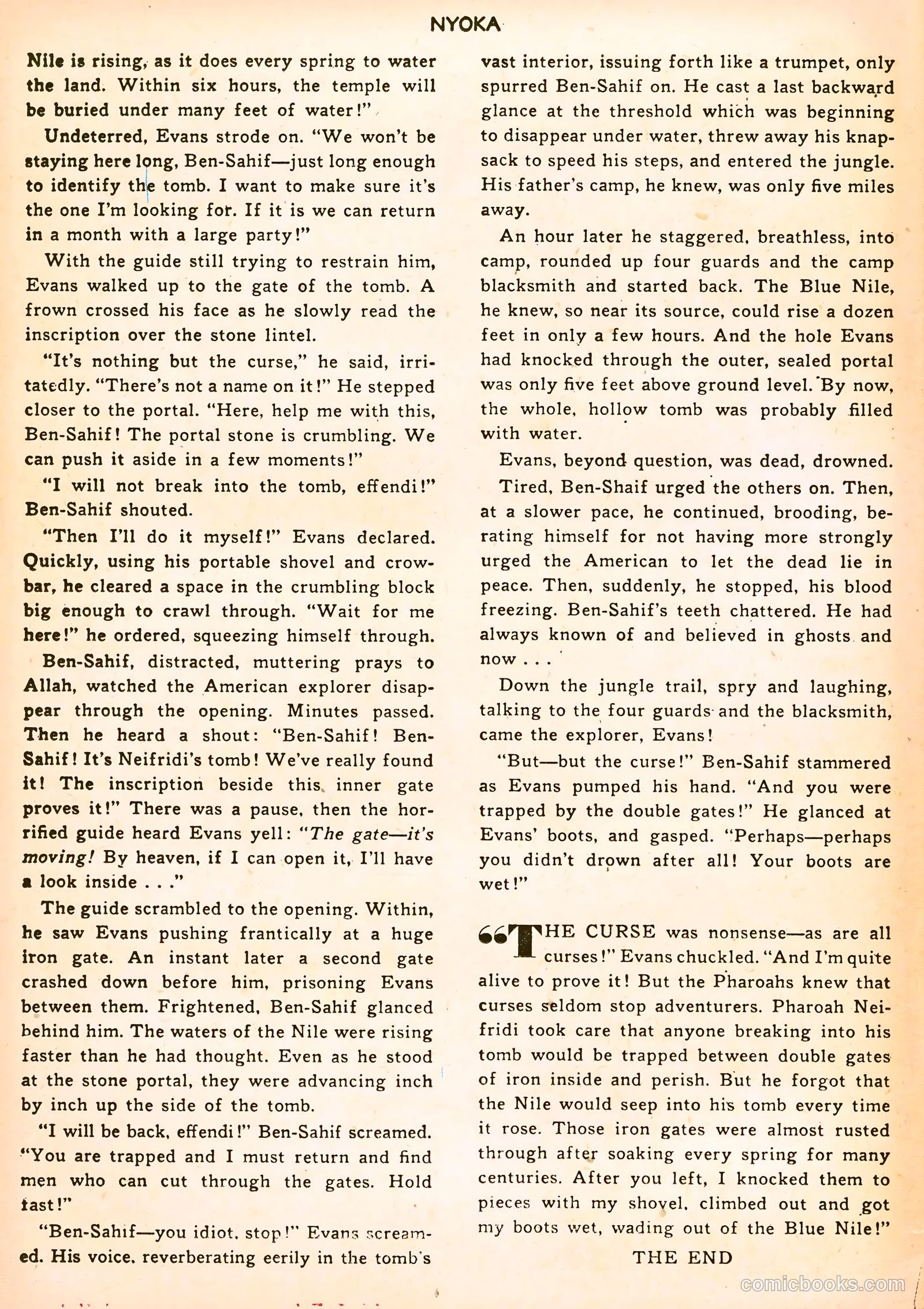 Nyoka the Jungle Girl #75 (1953) — page 24 of 36