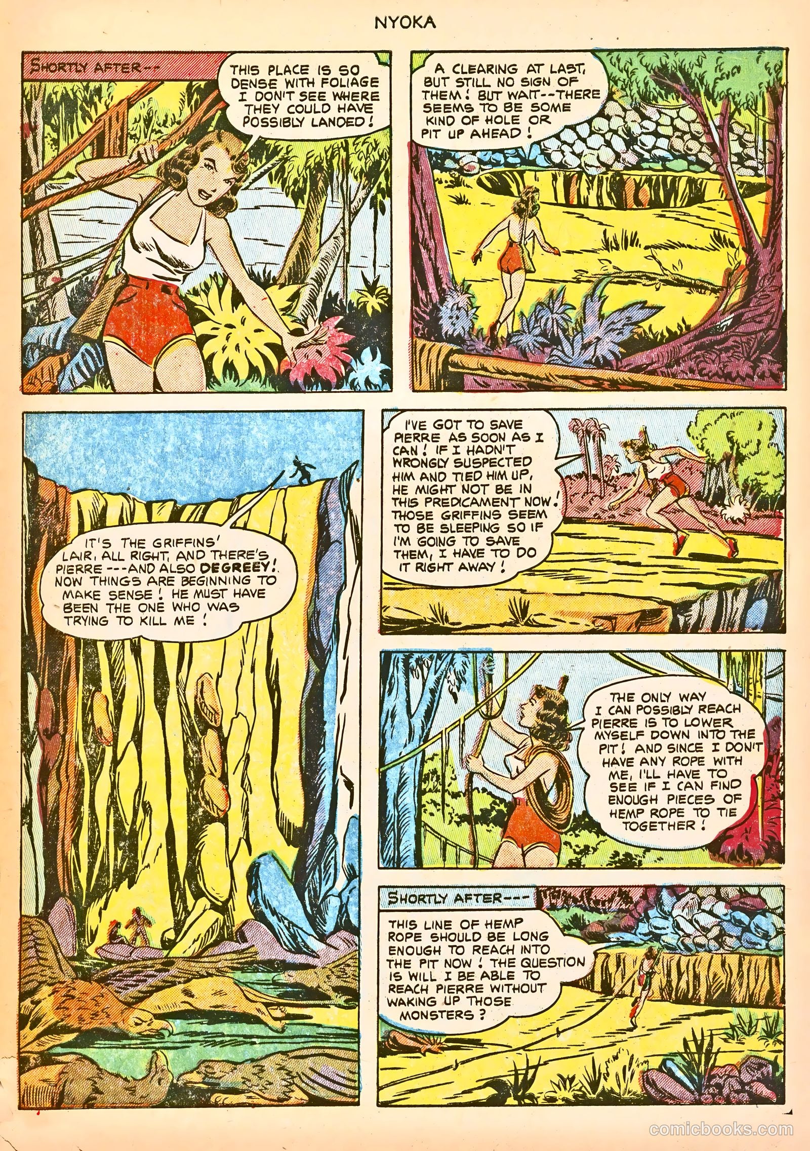 Nyoka the Jungle Girl #75 (1953) — page 27 of 36