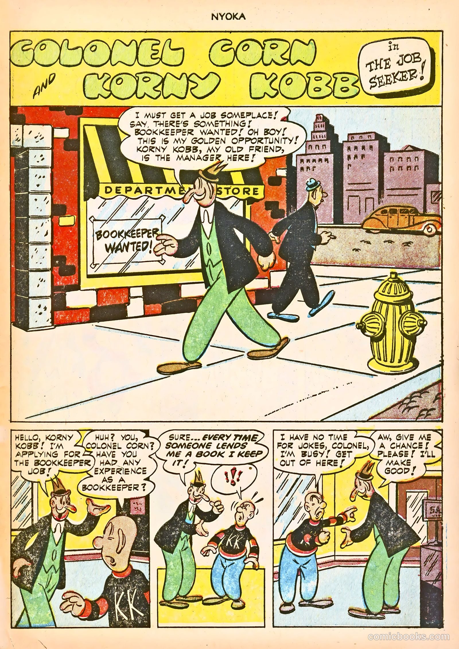 Nyoka the Jungle Girl #75 (1953) — page 31 of 36