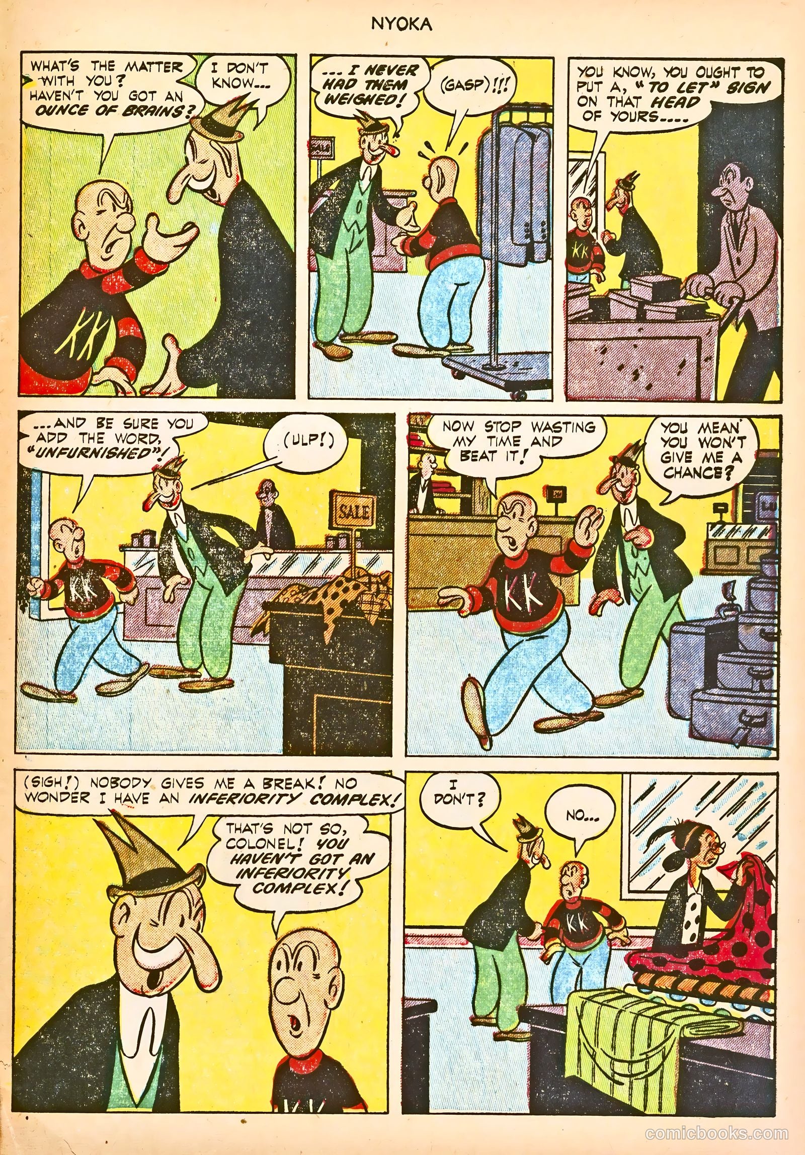 Nyoka the Jungle Girl #75 (1953) — page 33 of 36