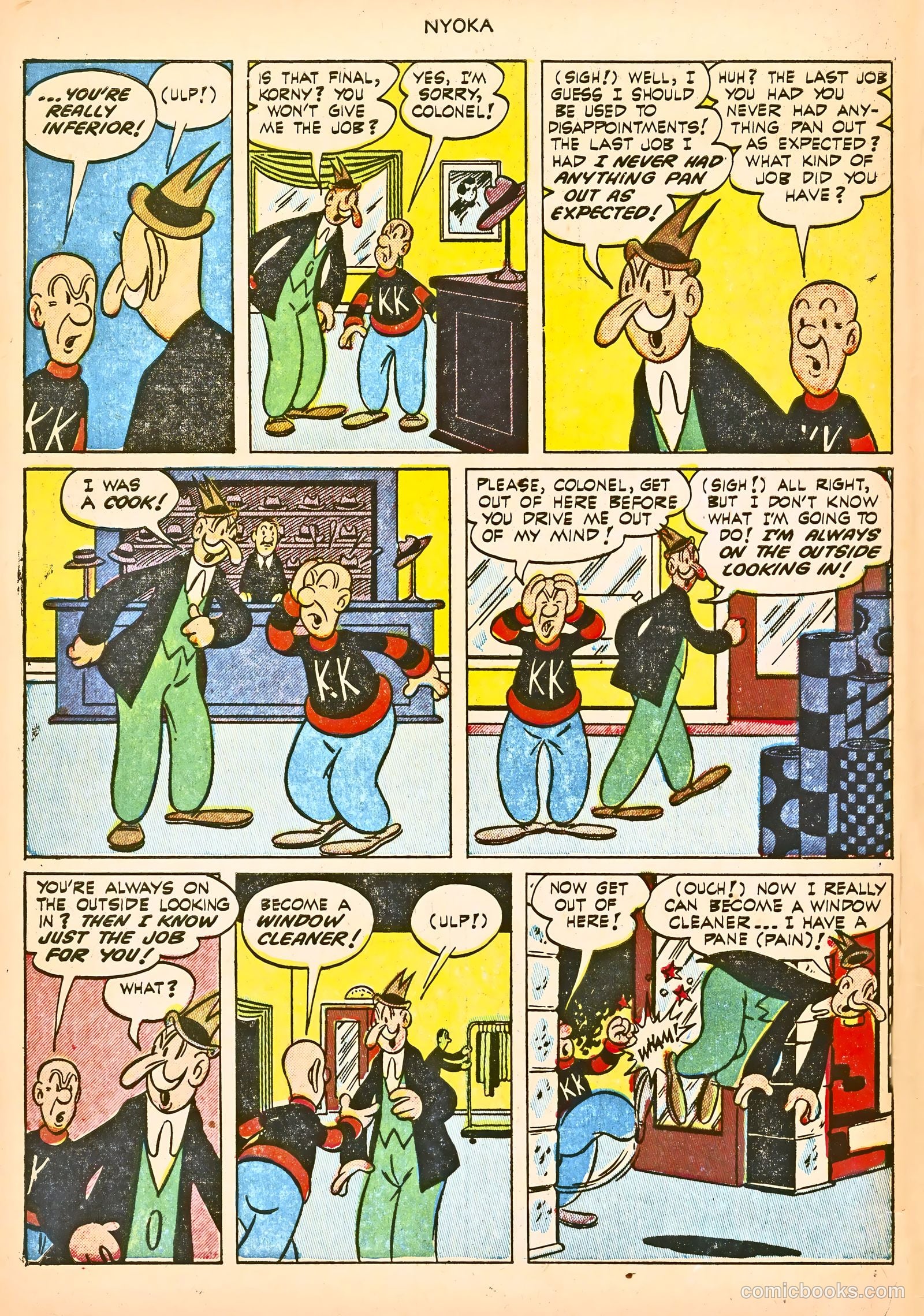 Nyoka the Jungle Girl #75 (1953) — page 34 of 36