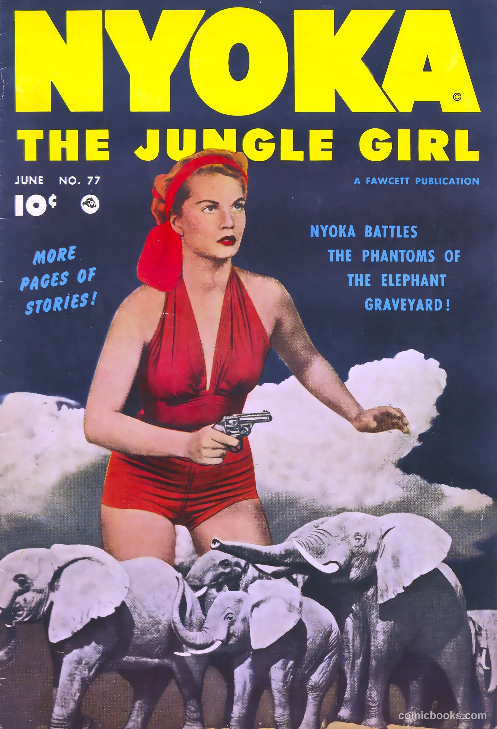 Nyoka the Jungle Girl #77