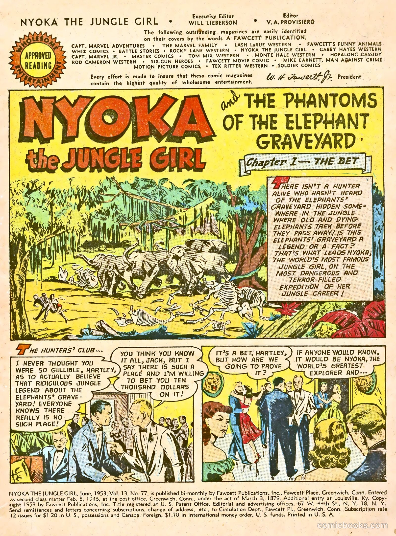 Nyoka the Jungle Girl #77 (1953) — page 3 of 36
