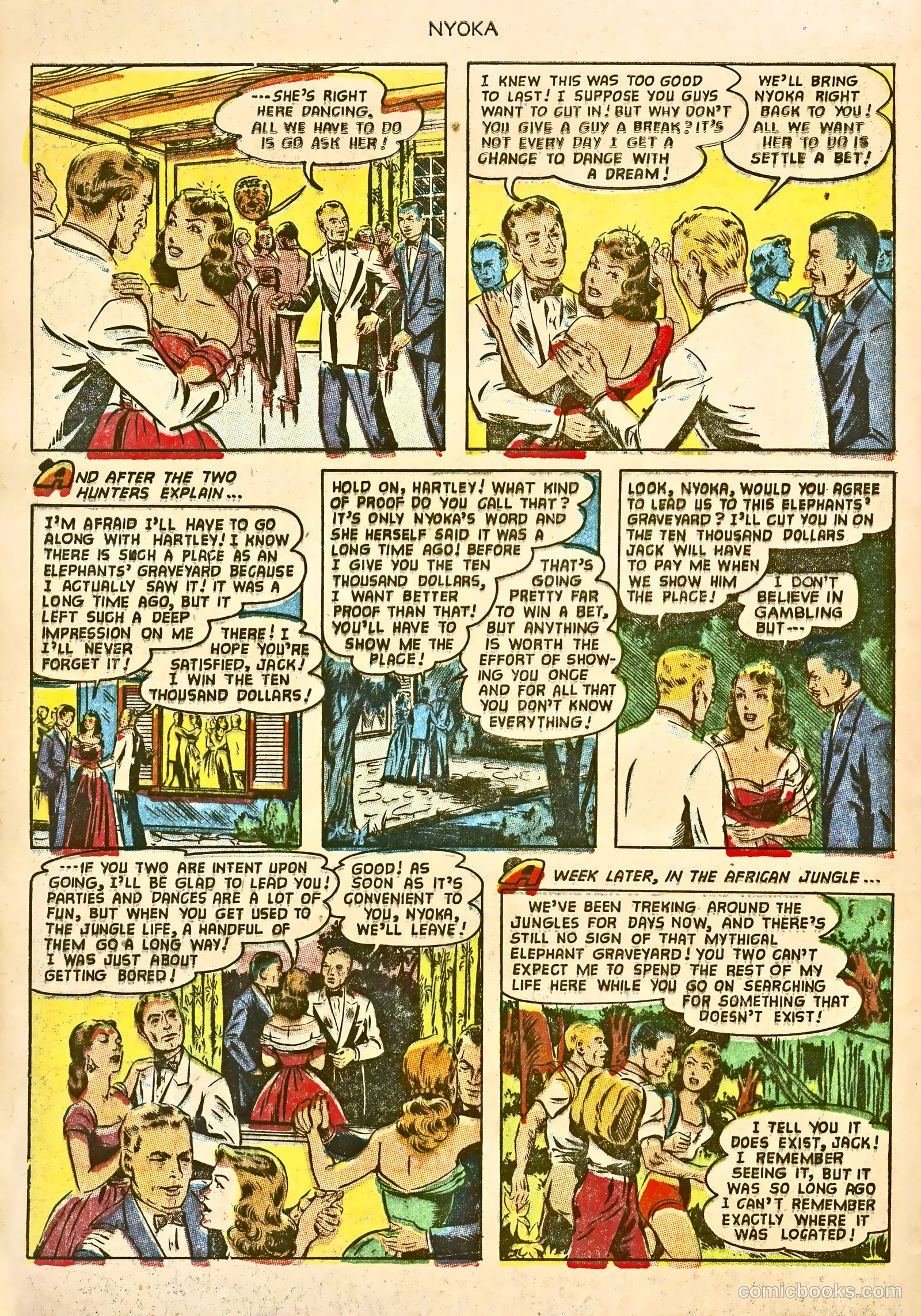 Nyoka the Jungle Girl #77 (1953) — page 4 of 36