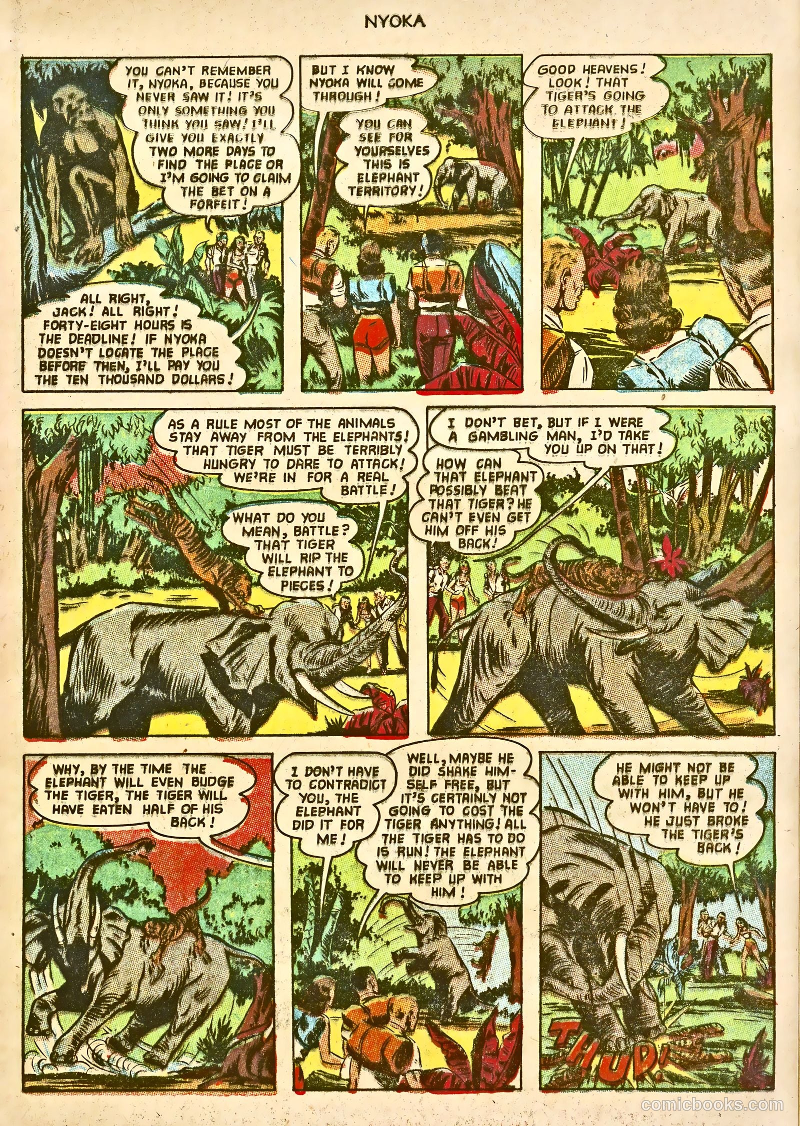 Nyoka the Jungle Girl #77 (1953) — page 5 of 36