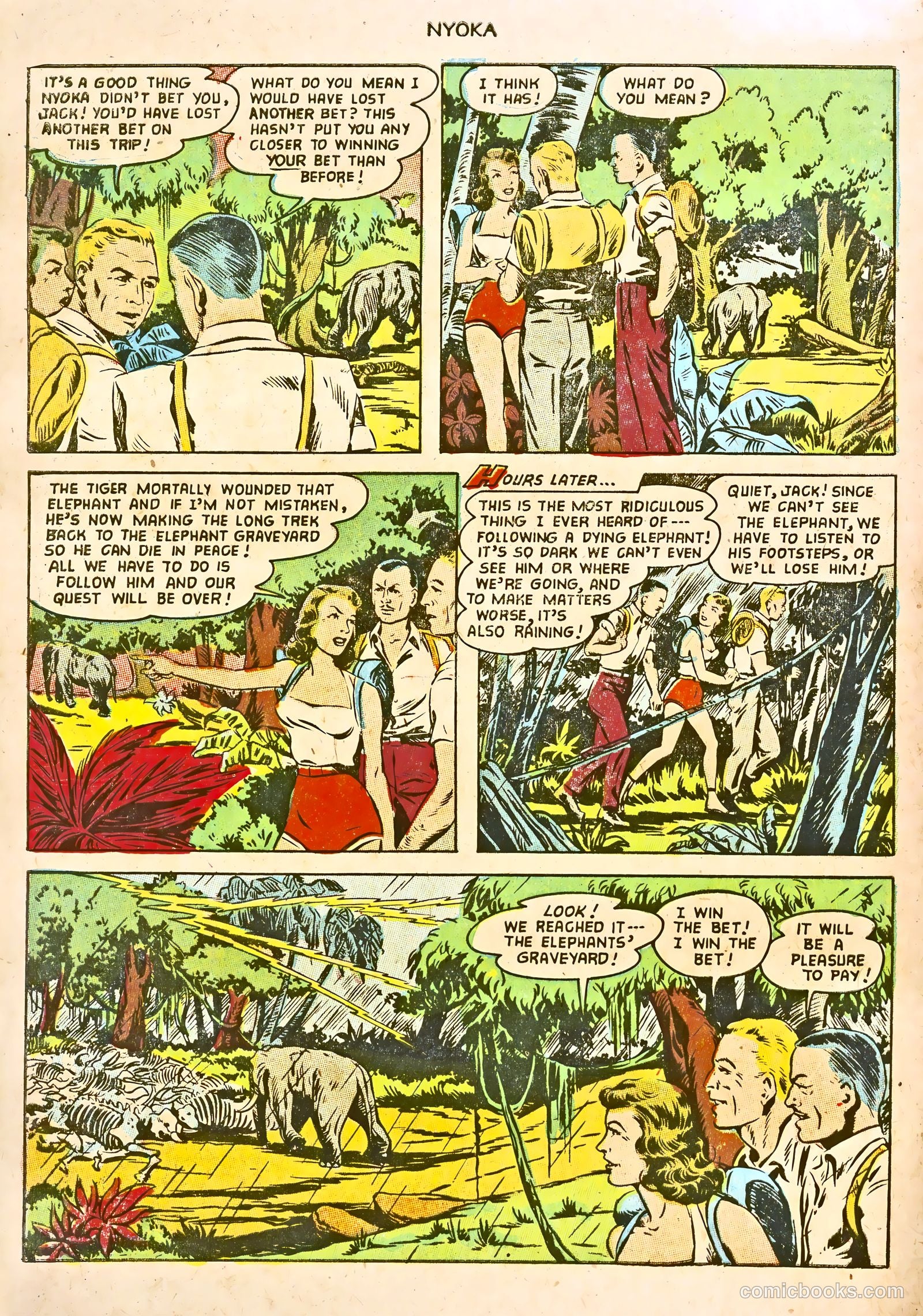 Nyoka the Jungle Girl #77 (1953) — page 6 of 36