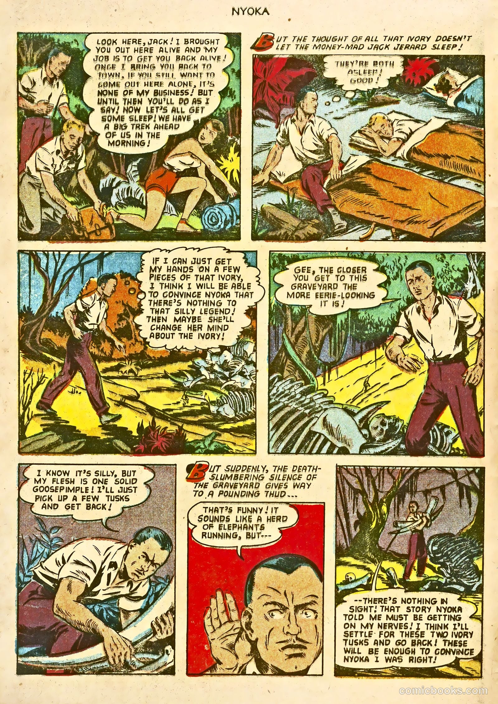 Nyoka the Jungle Girl #77 (1953) — page 8 of 36