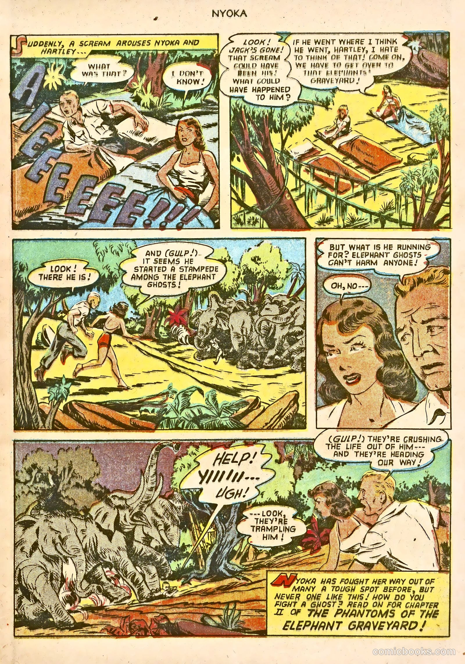 Nyoka the Jungle Girl #77 (1953) — page 9 of 36