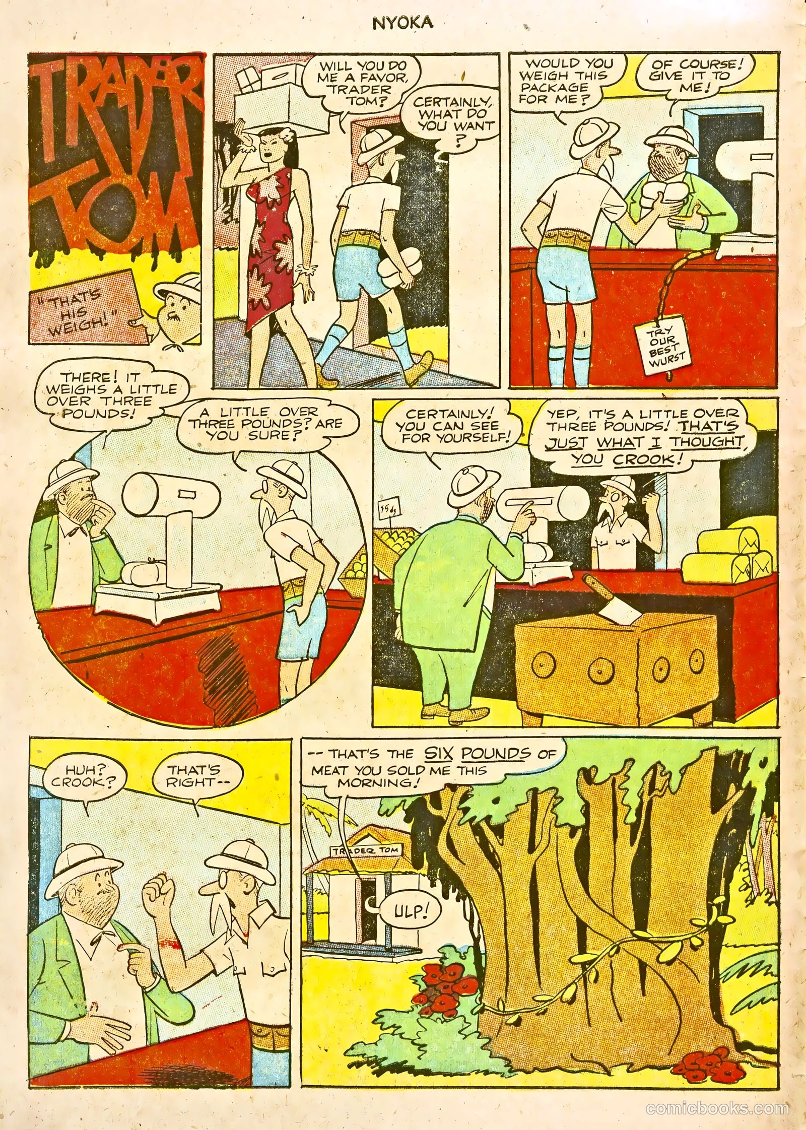 Nyoka the Jungle Girl #77 (1953) — page 10 of 36