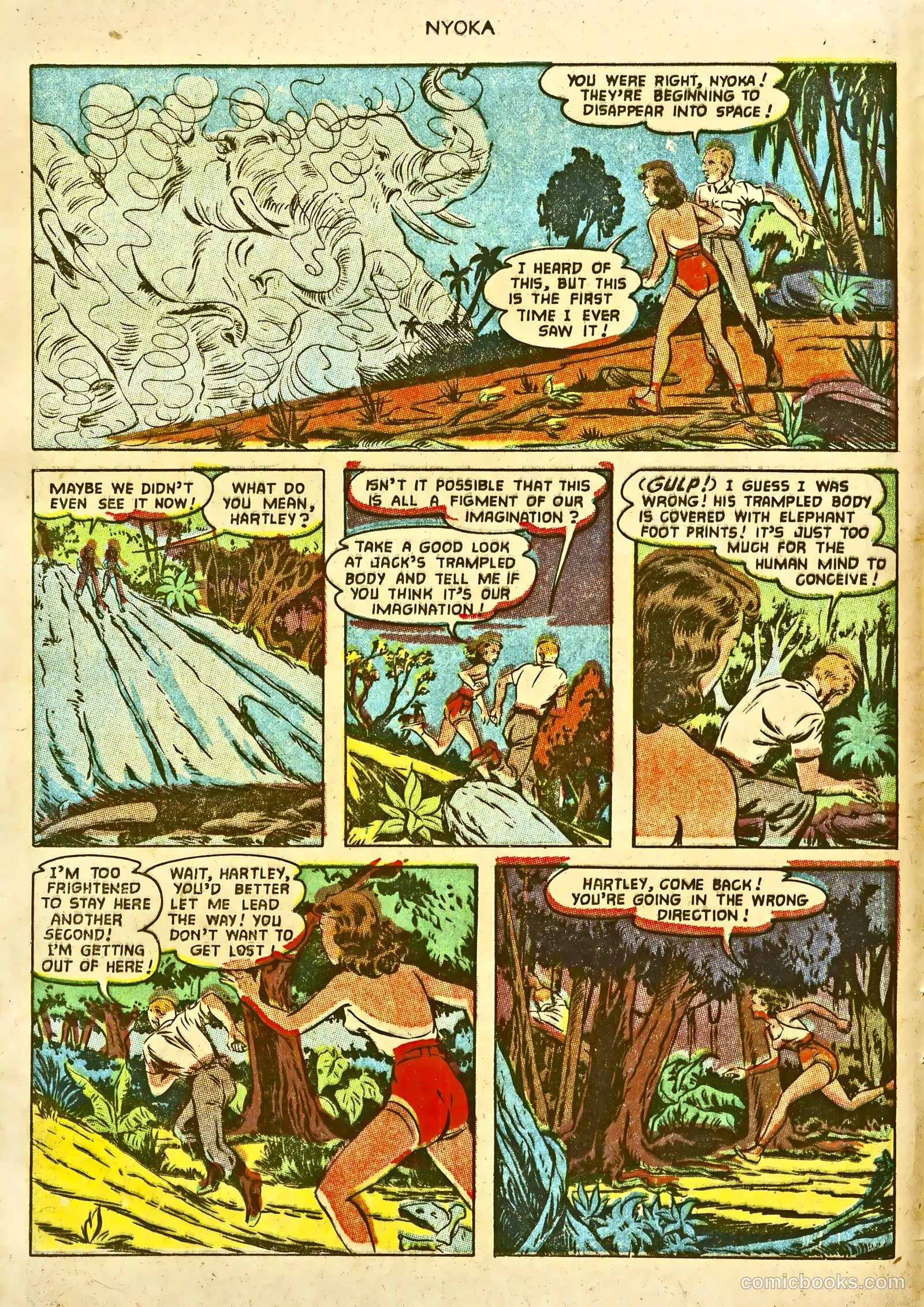Nyoka the Jungle Girl #77 (1953) — page 12 of 36