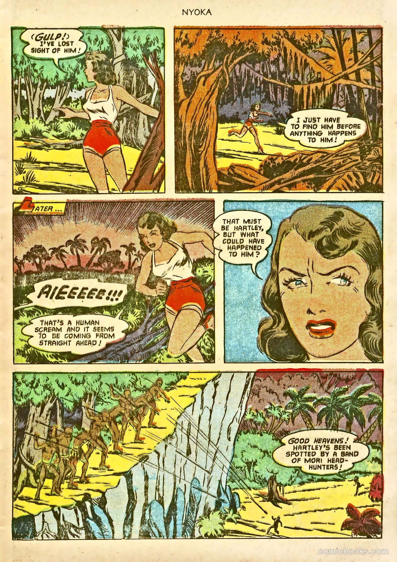 Nyoka the Jungle Girl #77 (1953) — page 13 of 36