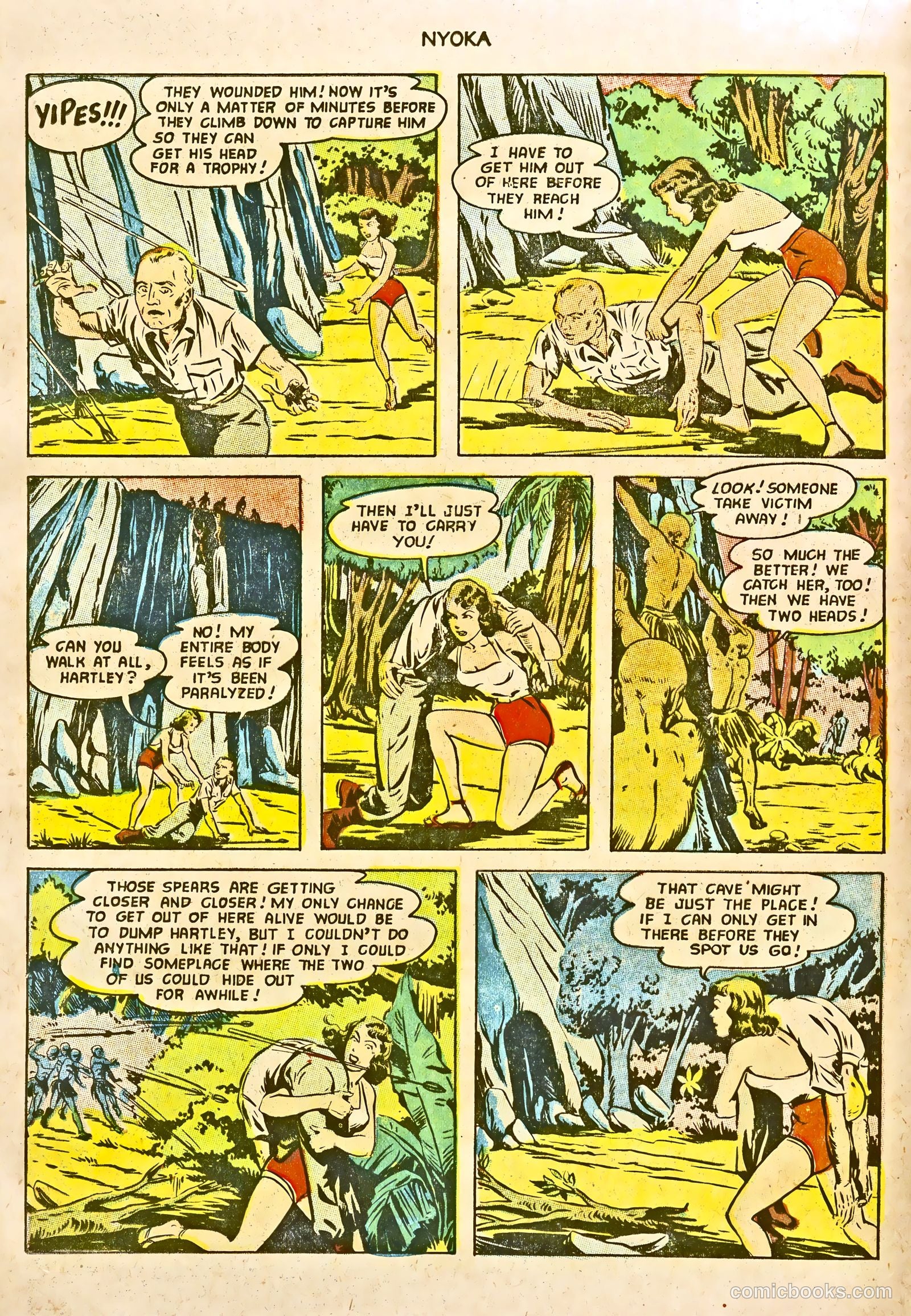 Nyoka the Jungle Girl #77 (1953) — page 14 of 36