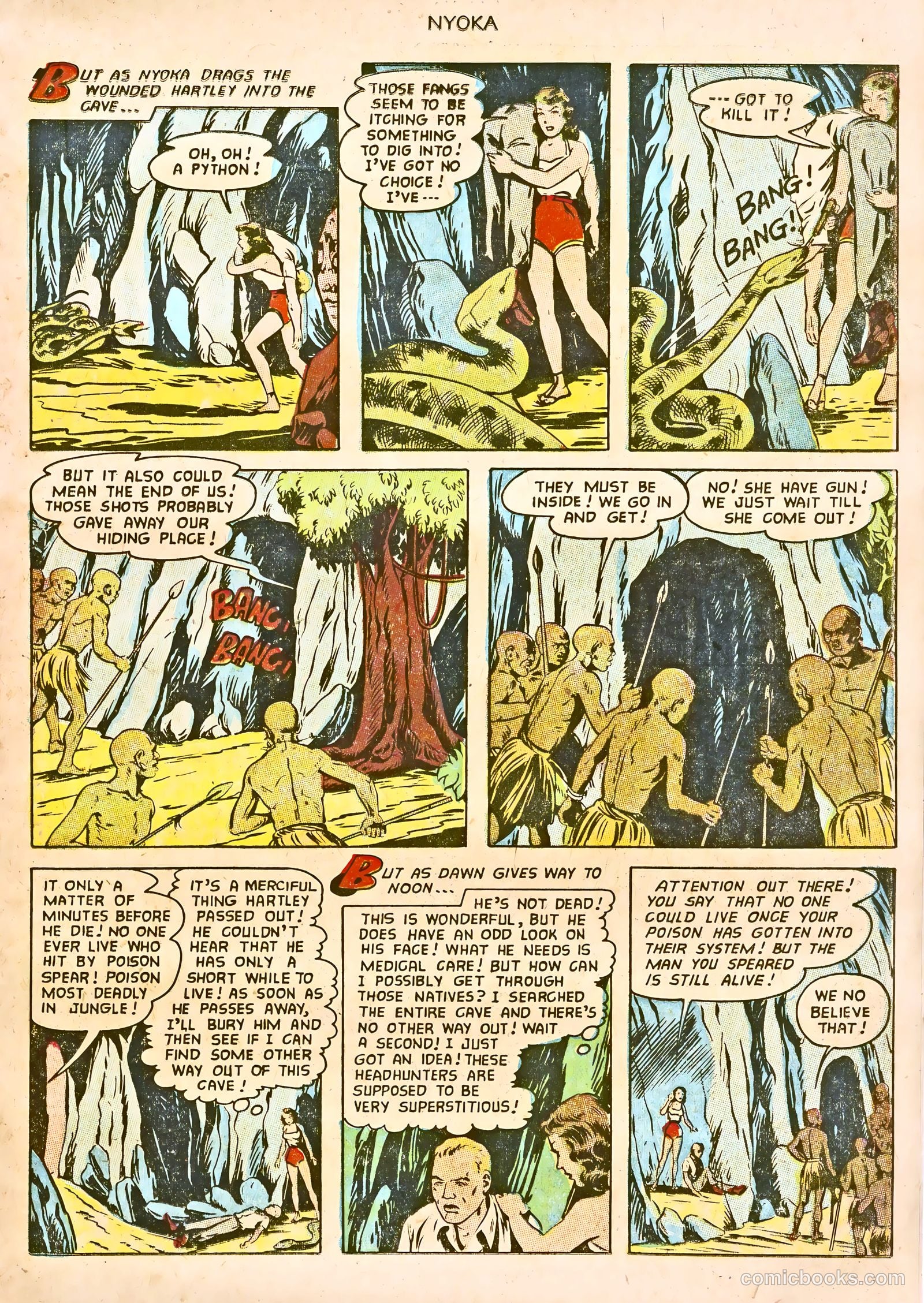 Nyoka the Jungle Girl #77 (1953) — page 15 of 36