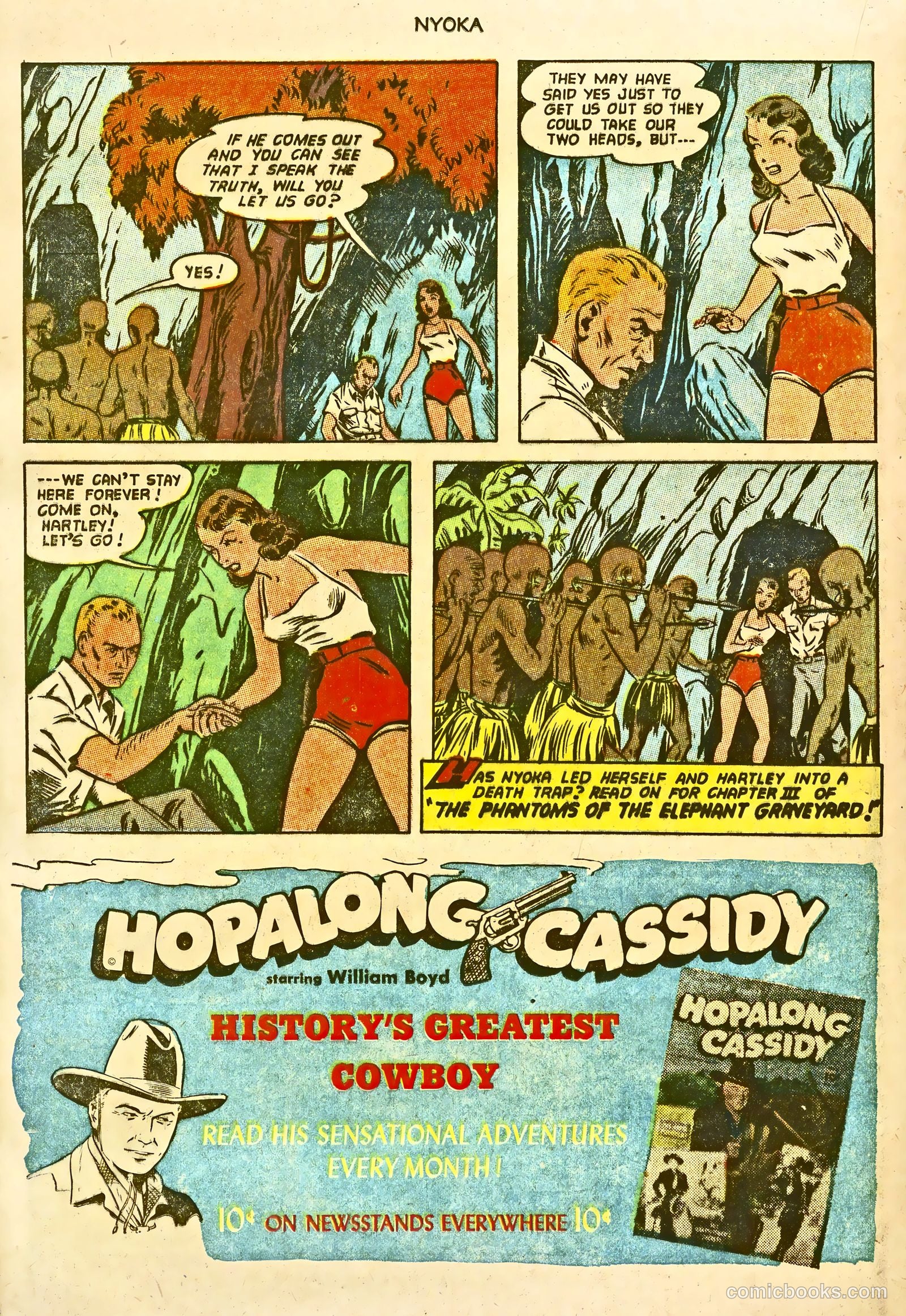 Nyoka the Jungle Girl #77 (1953) — page 16 of 36