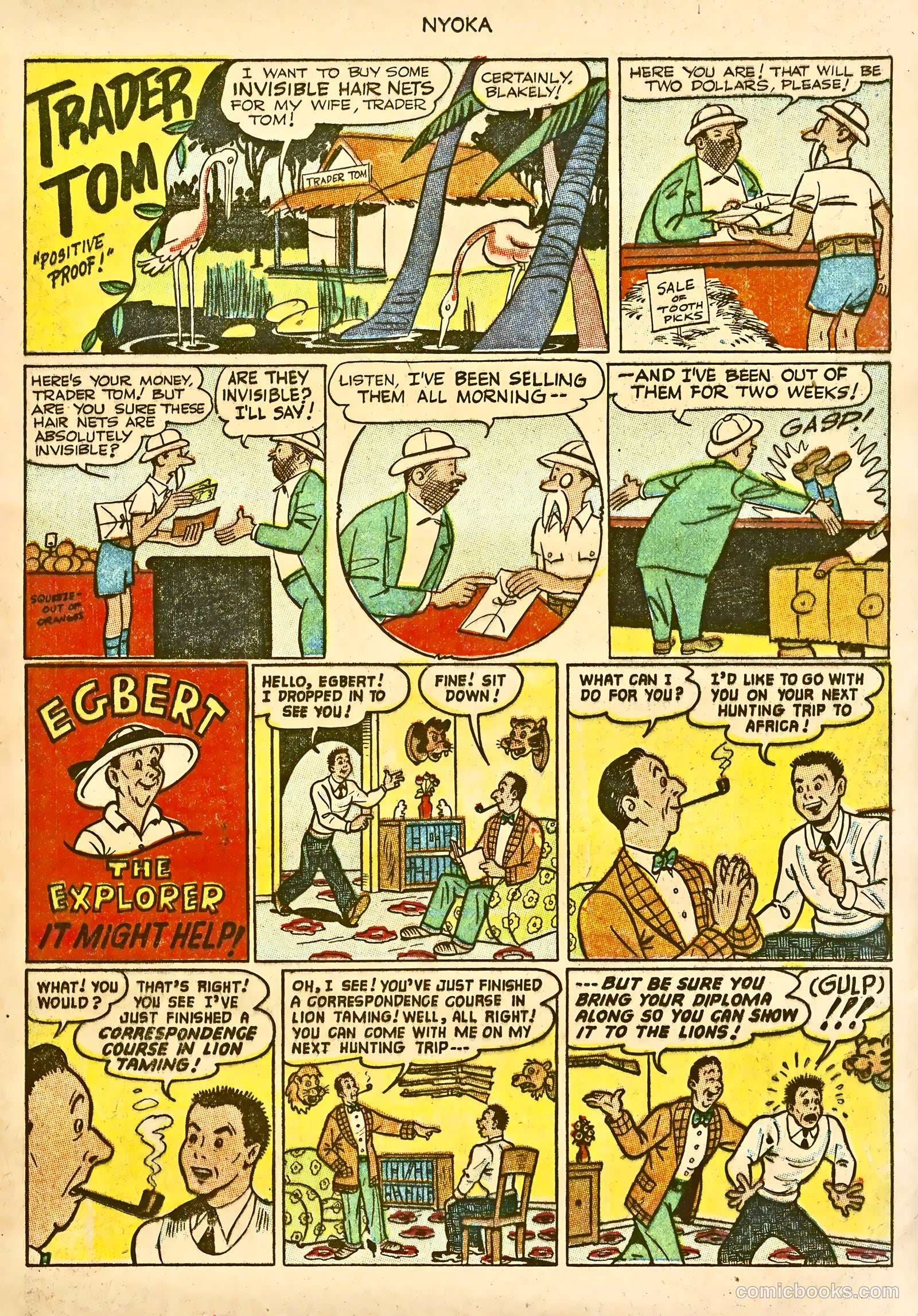 Nyoka the Jungle Girl #77 (1953) — page 17 of 36