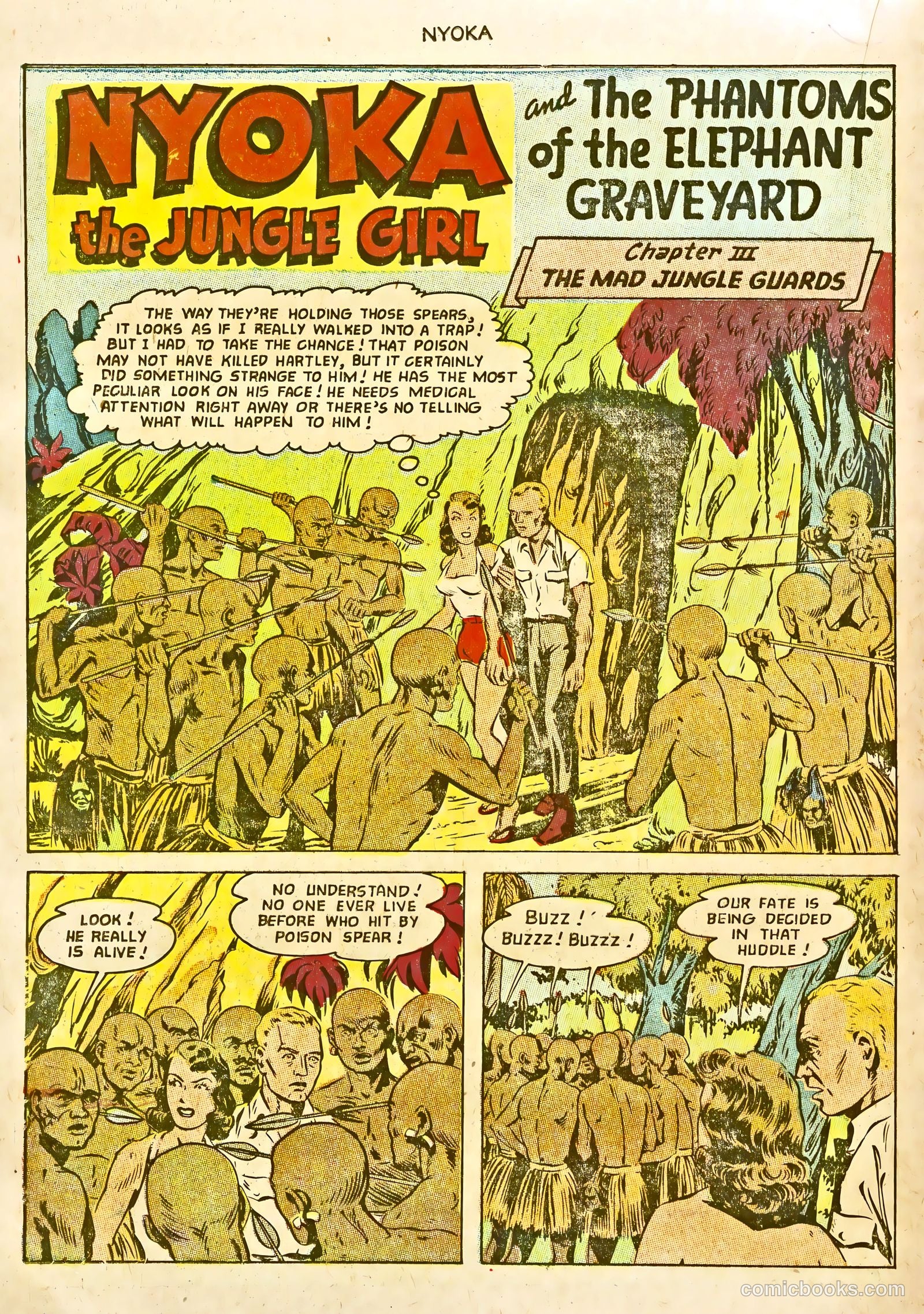 Nyoka the Jungle Girl #77 (1953) — page 18 of 36