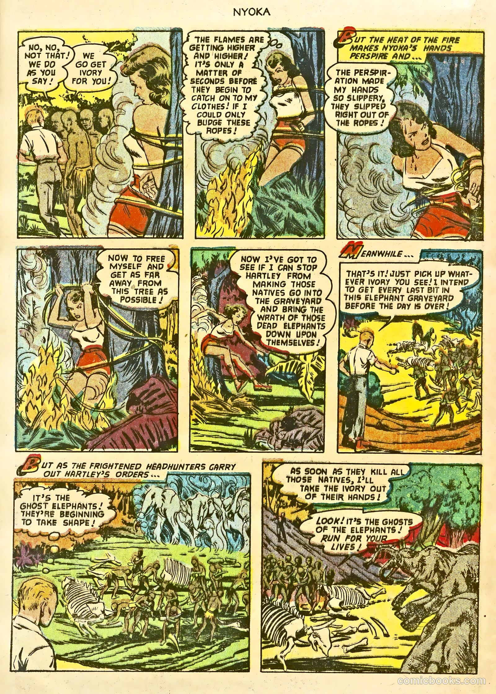 Nyoka the Jungle Girl #77 (1953) — page 24 of 36