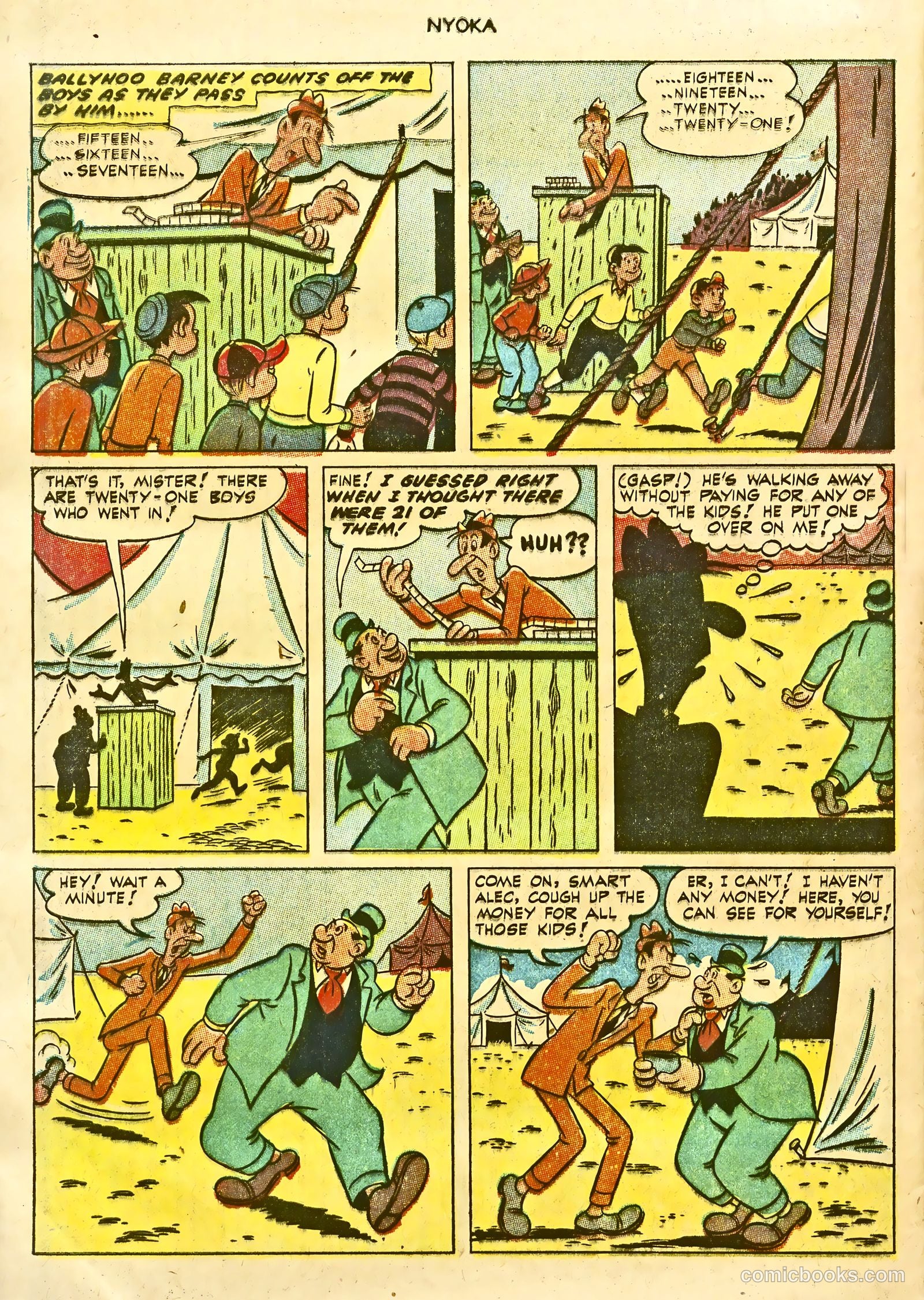 Nyoka the Jungle Girl #77 (1953) — page 28 of 36