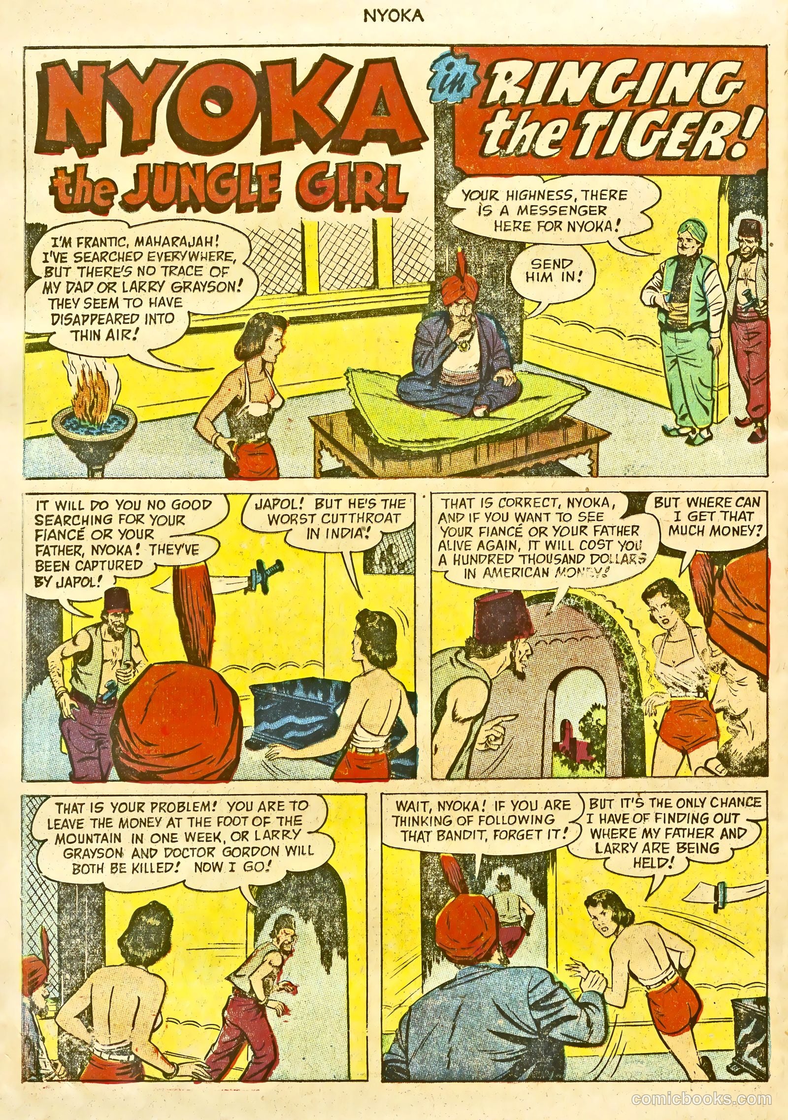 Nyoka the Jungle Girl #77 (1953) — page 30 of 36
