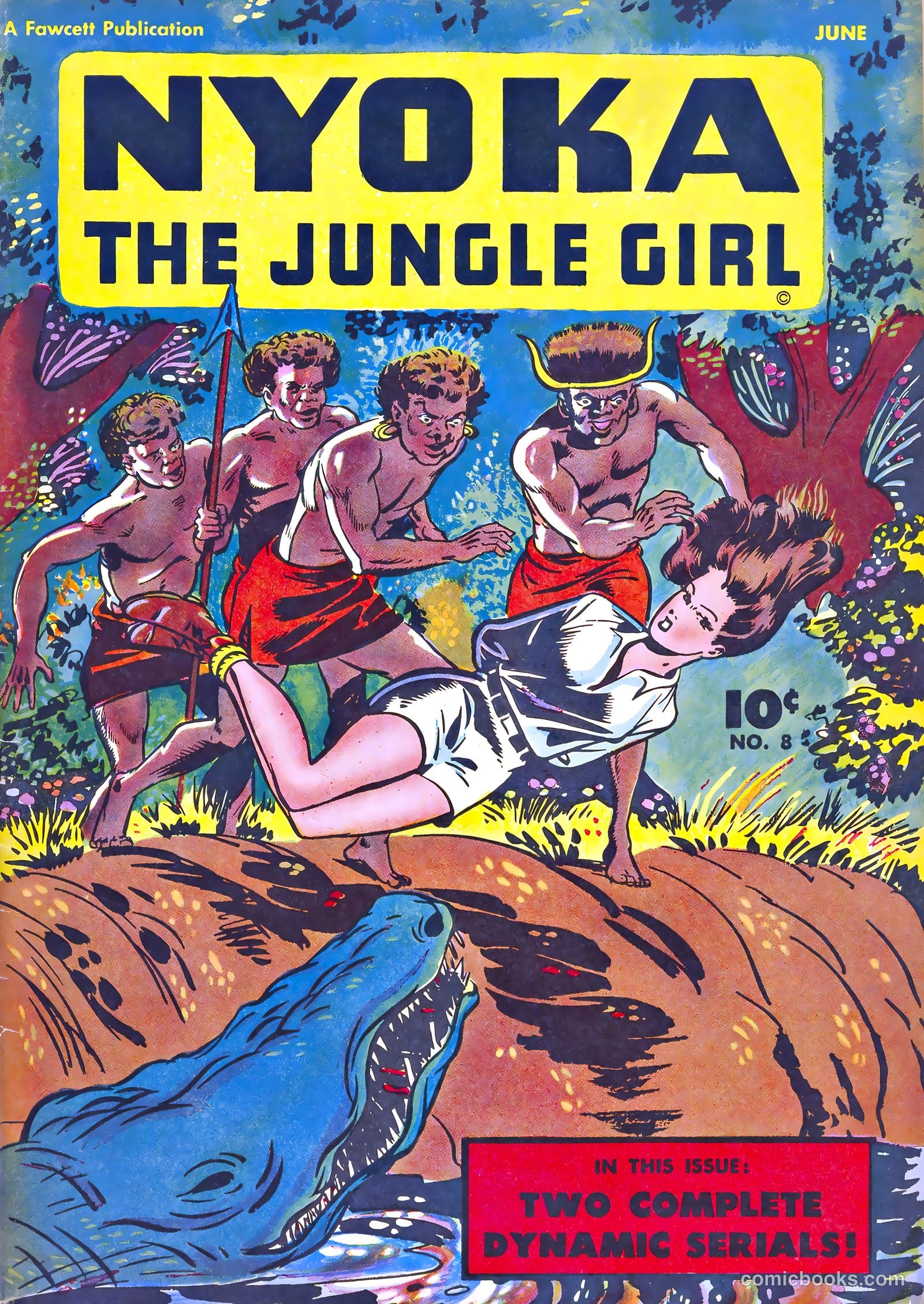 Nyoka the Jungle Girl #8