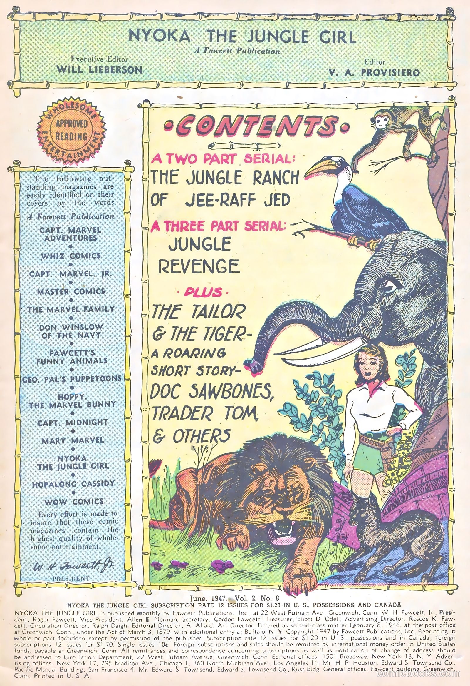 Nyoka the Jungle Girl #8 (1947) — page 3 of 53