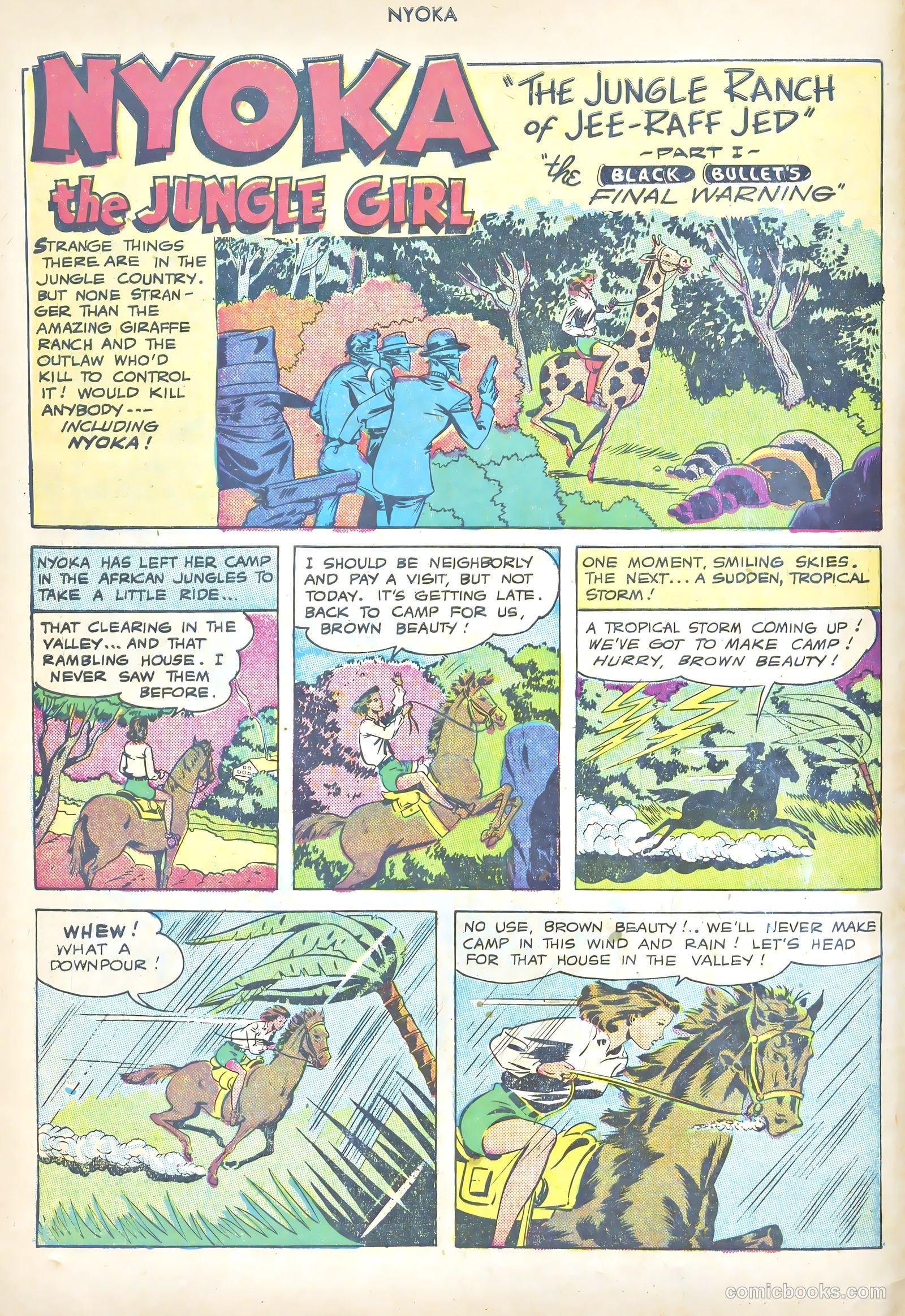 Nyoka the Jungle Girl #8 (1947) — page 4 of 53