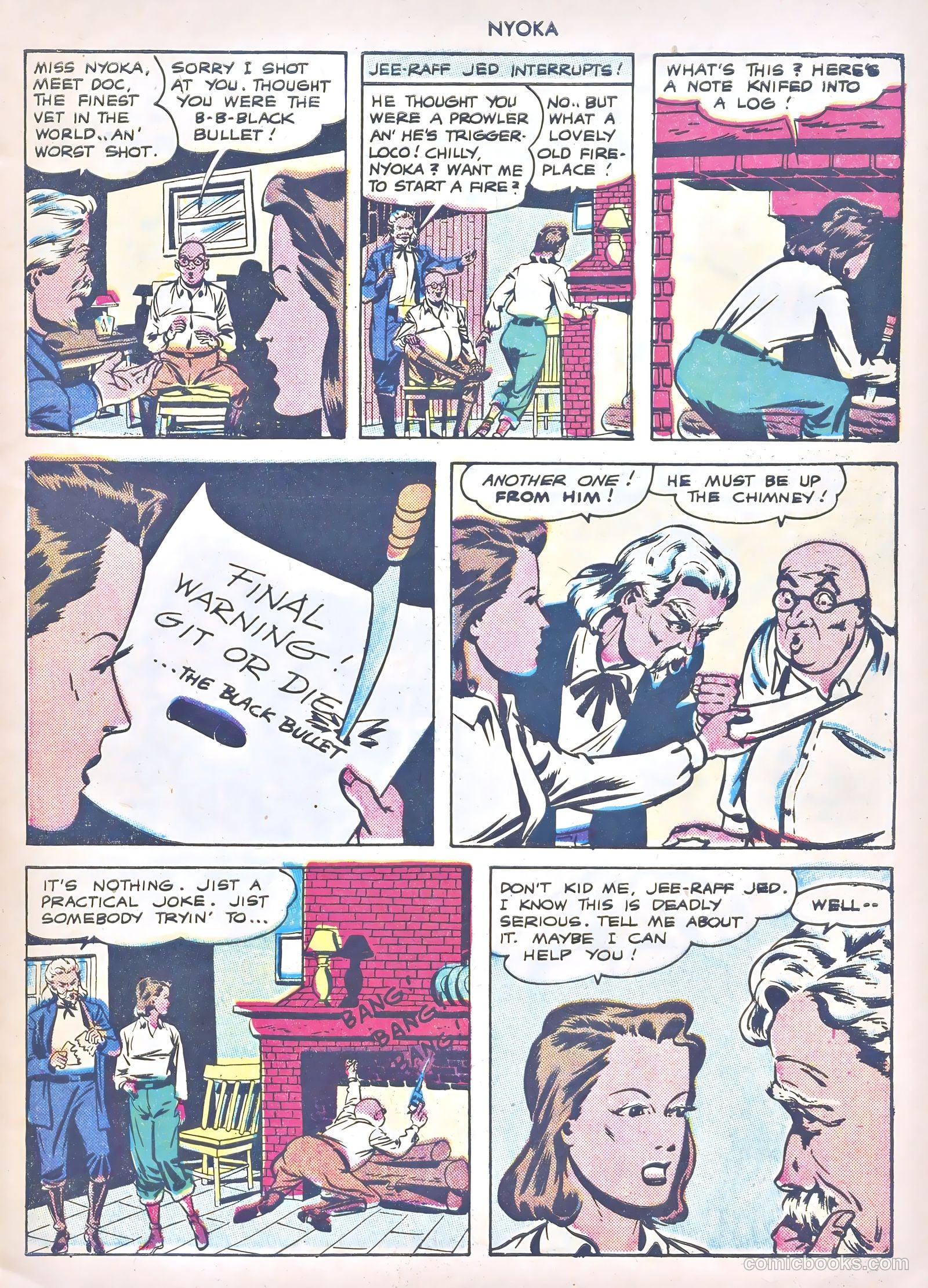 Nyoka the Jungle Girl #8 (1947) — page 7 of 53