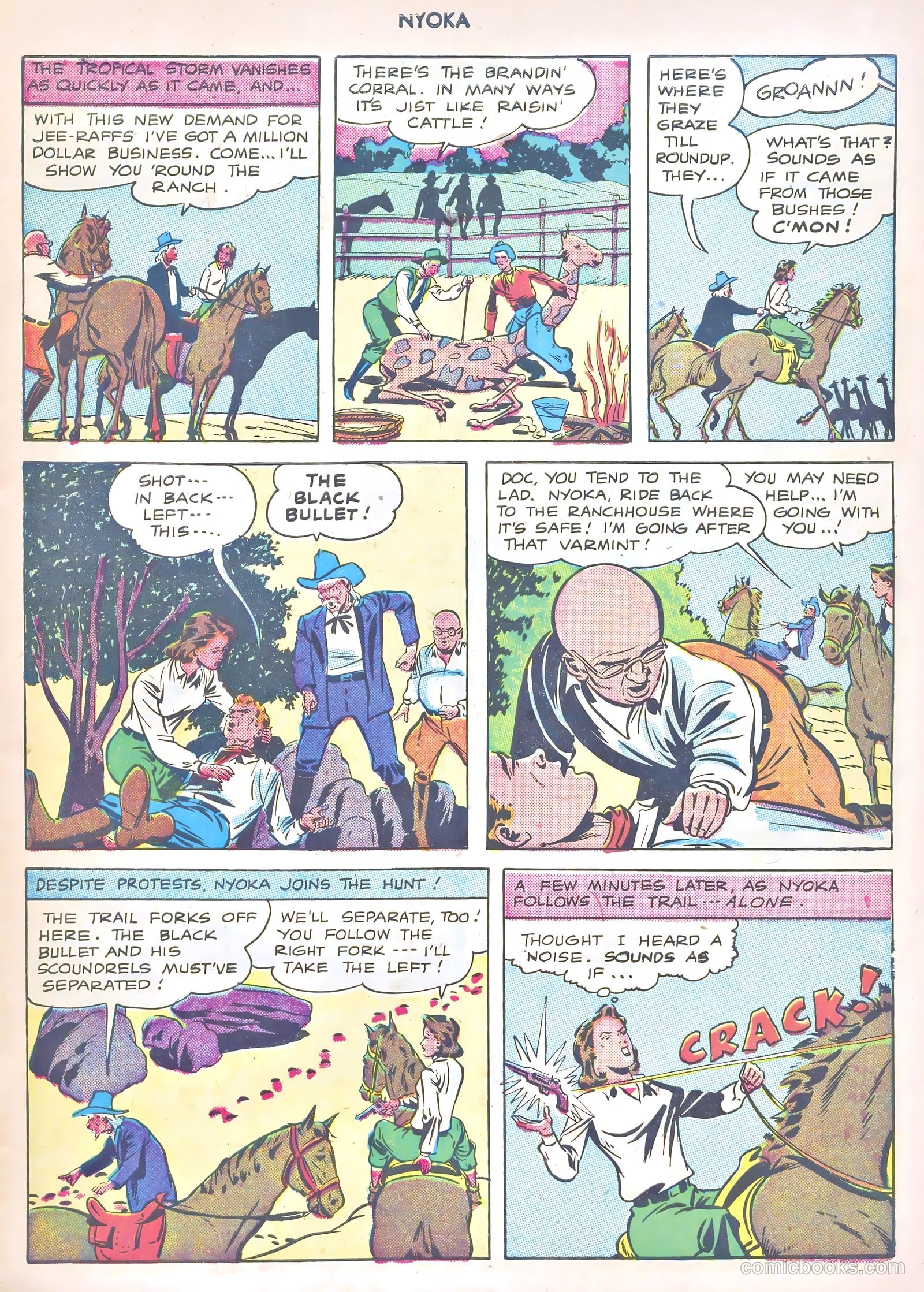 Nyoka the Jungle Girl #8 (1947) — page 9 of 53