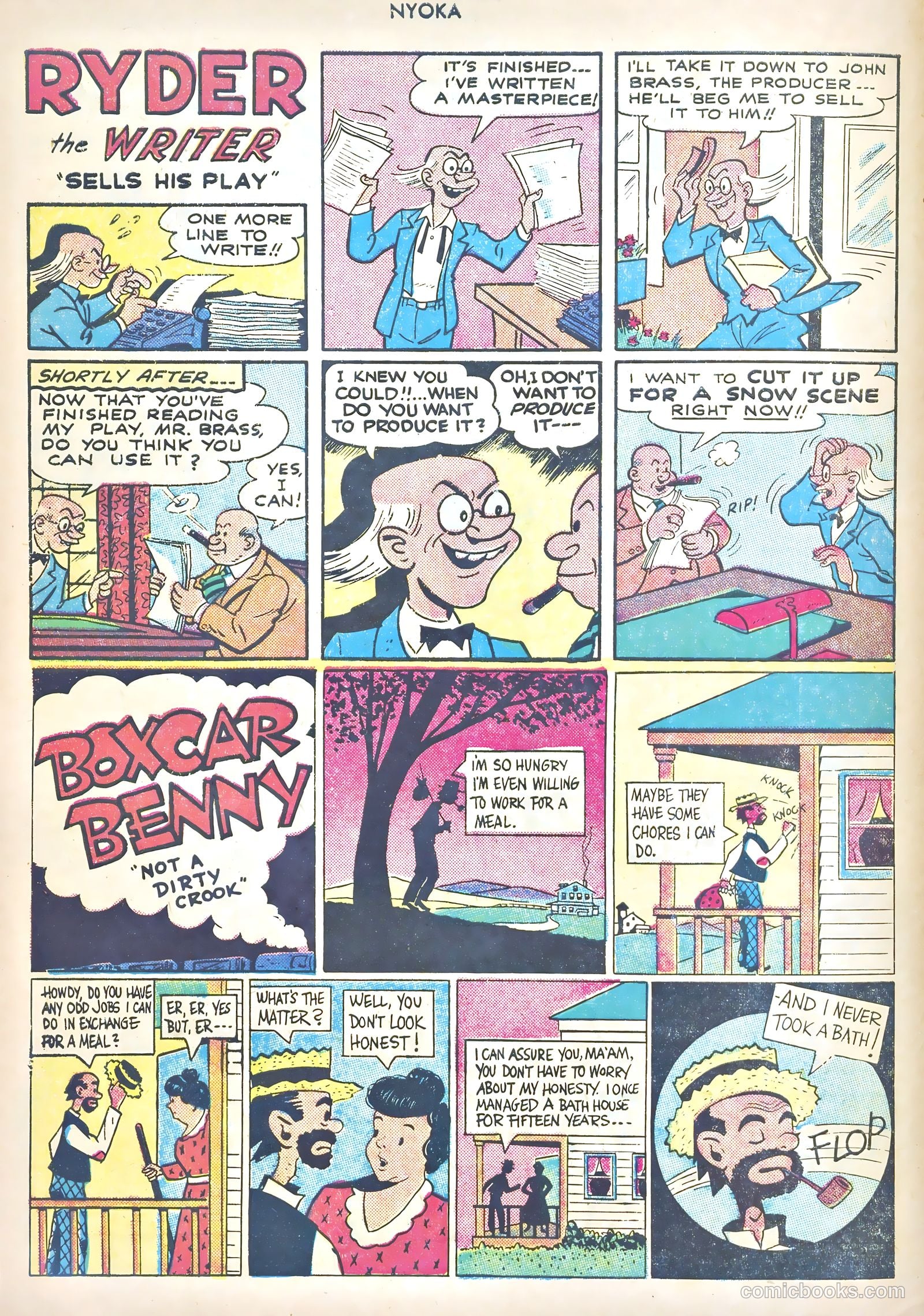Nyoka the Jungle Girl #8 (1947) — page 14 of 53