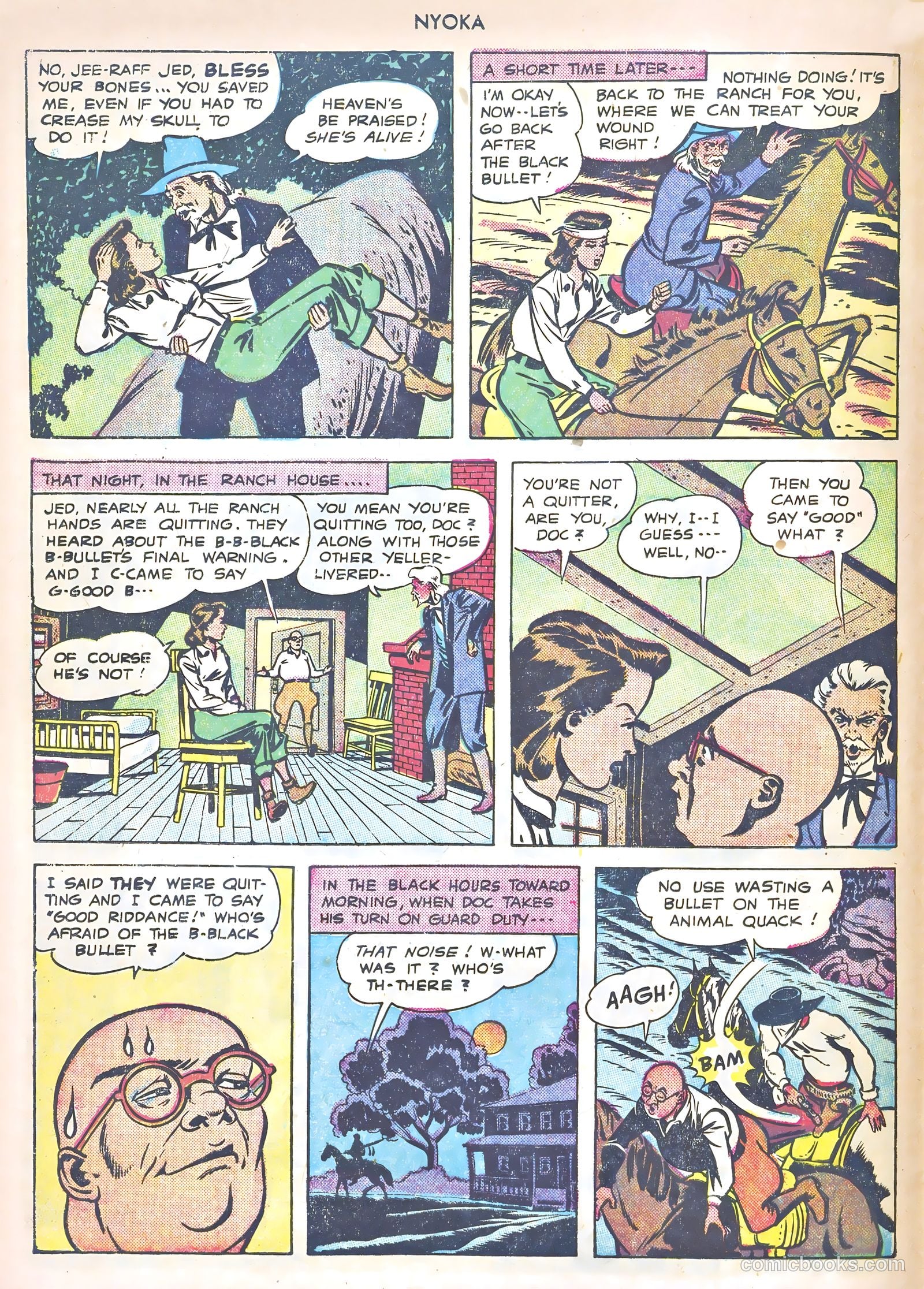 Nyoka the Jungle Girl #8 (1947) — page 18 of 53