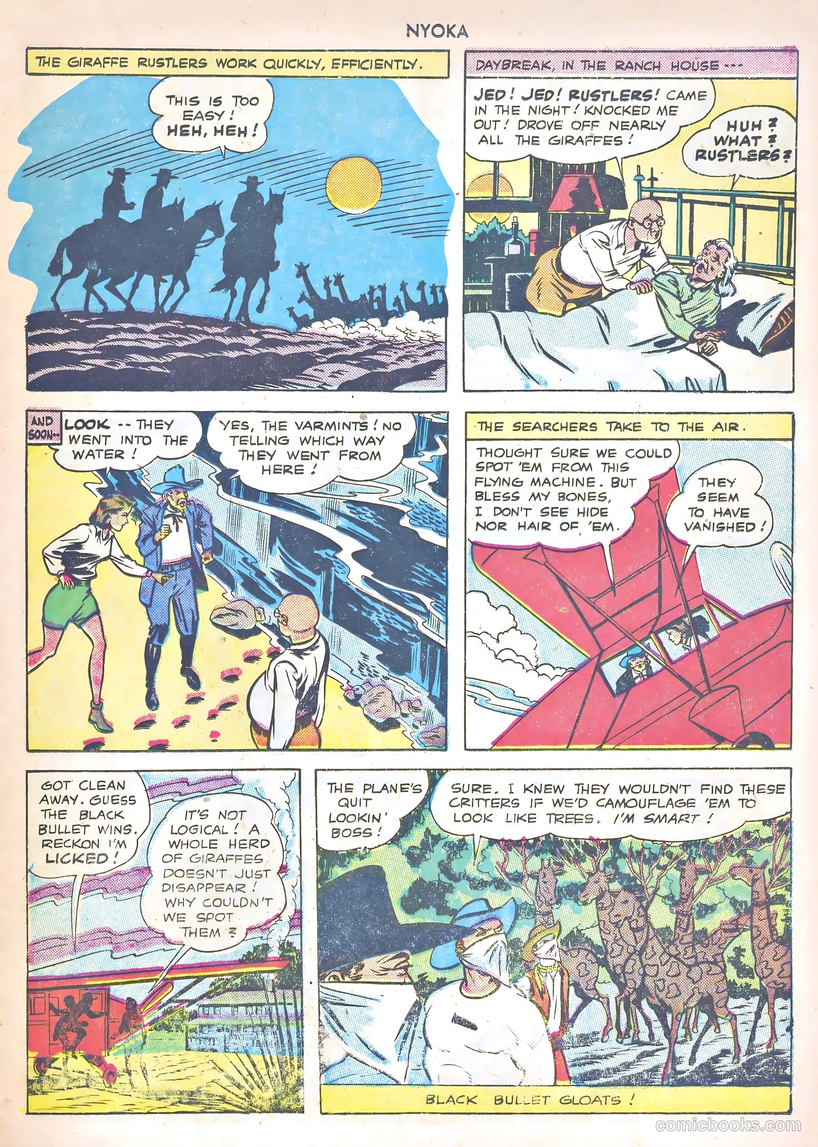 Nyoka the Jungle Girl #8 (1947) — page 19 of 53
