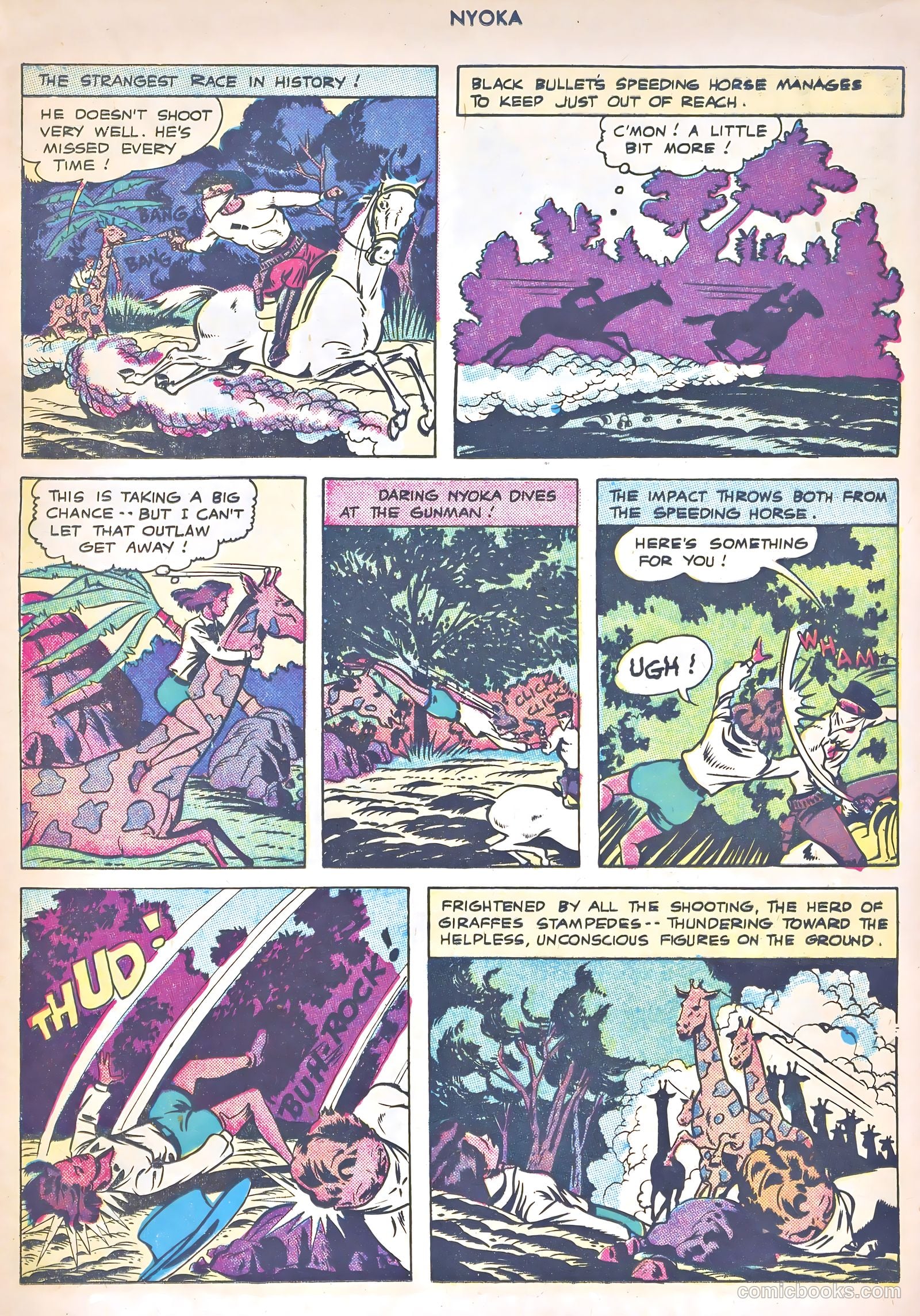 Nyoka the Jungle Girl #8 (1947) — page 21 of 53