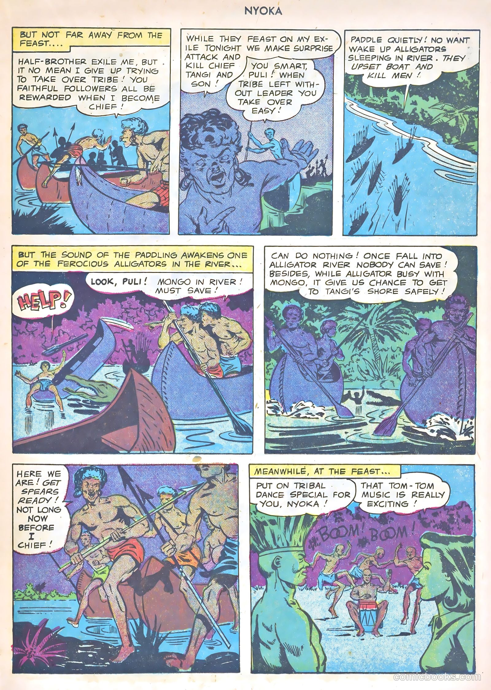 Nyoka the Jungle Girl #8 (1947) — page 25 of 53