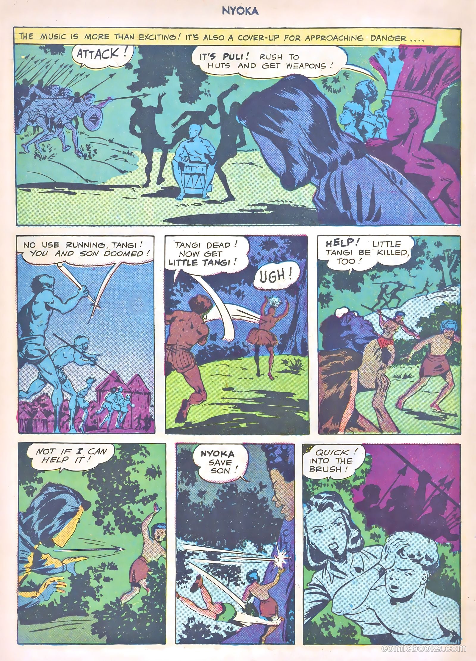Nyoka the Jungle Girl #8 (1947) — page 26 of 53