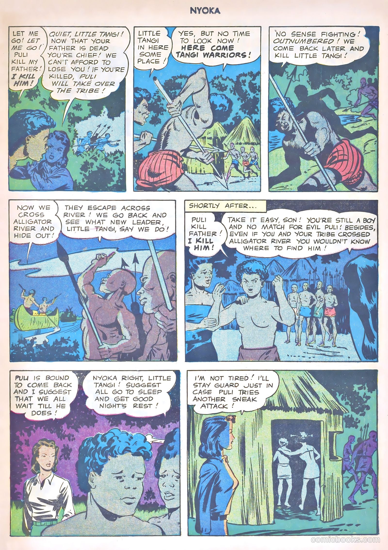 Nyoka the Jungle Girl #8 (1947) — page 27 of 53