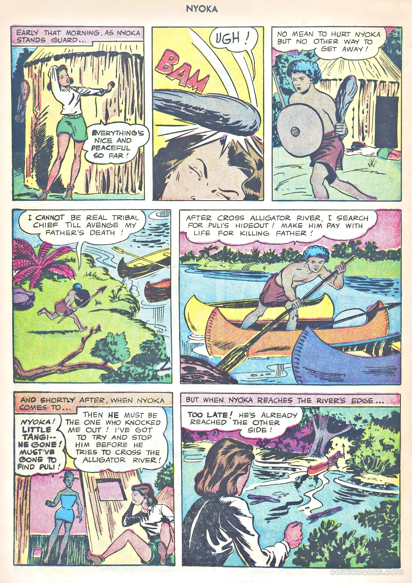 Nyoka the Jungle Girl #8 (1947) — page 28 of 53