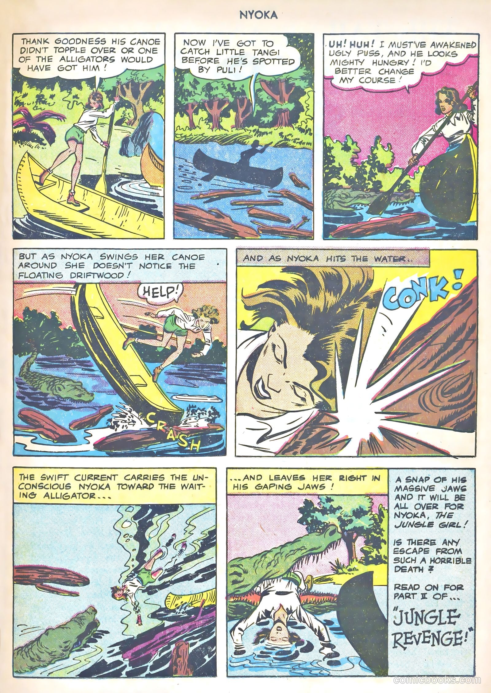 Nyoka the Jungle Girl #8 (1947) — page 29 of 53