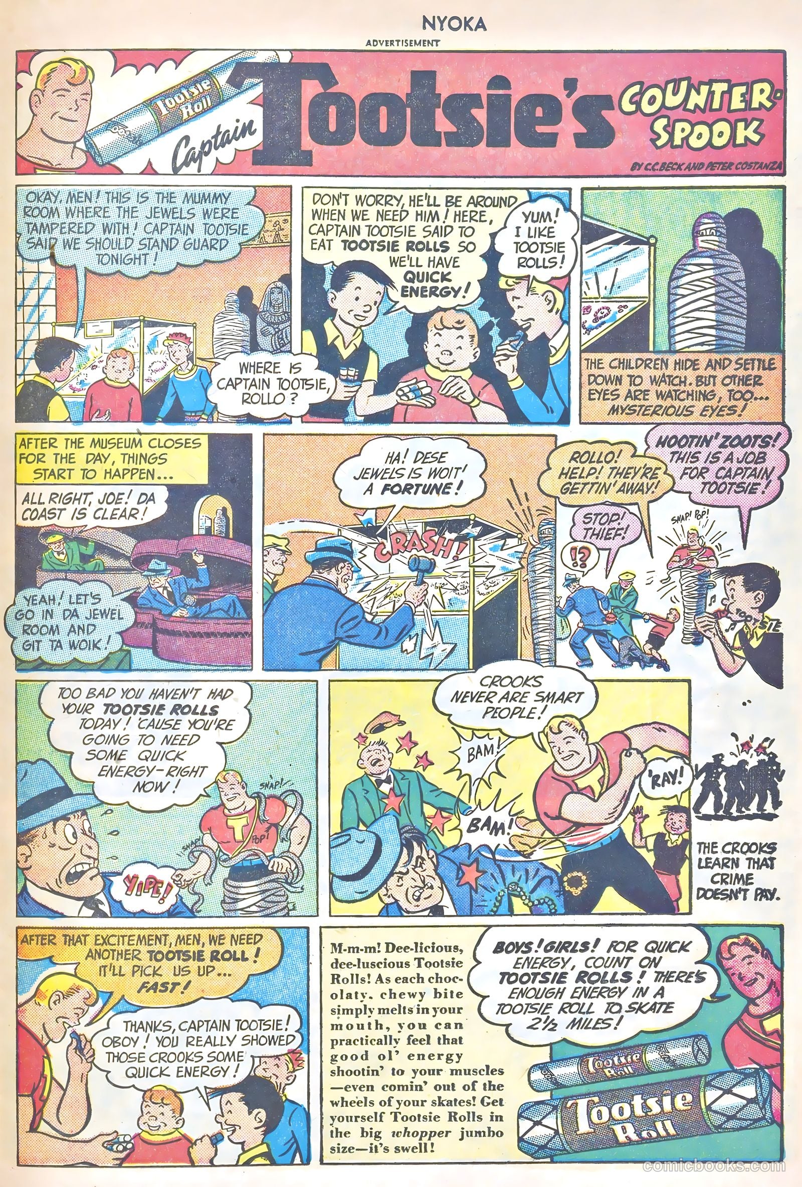 Nyoka the Jungle Girl #8 (1947) — page 33 of 53