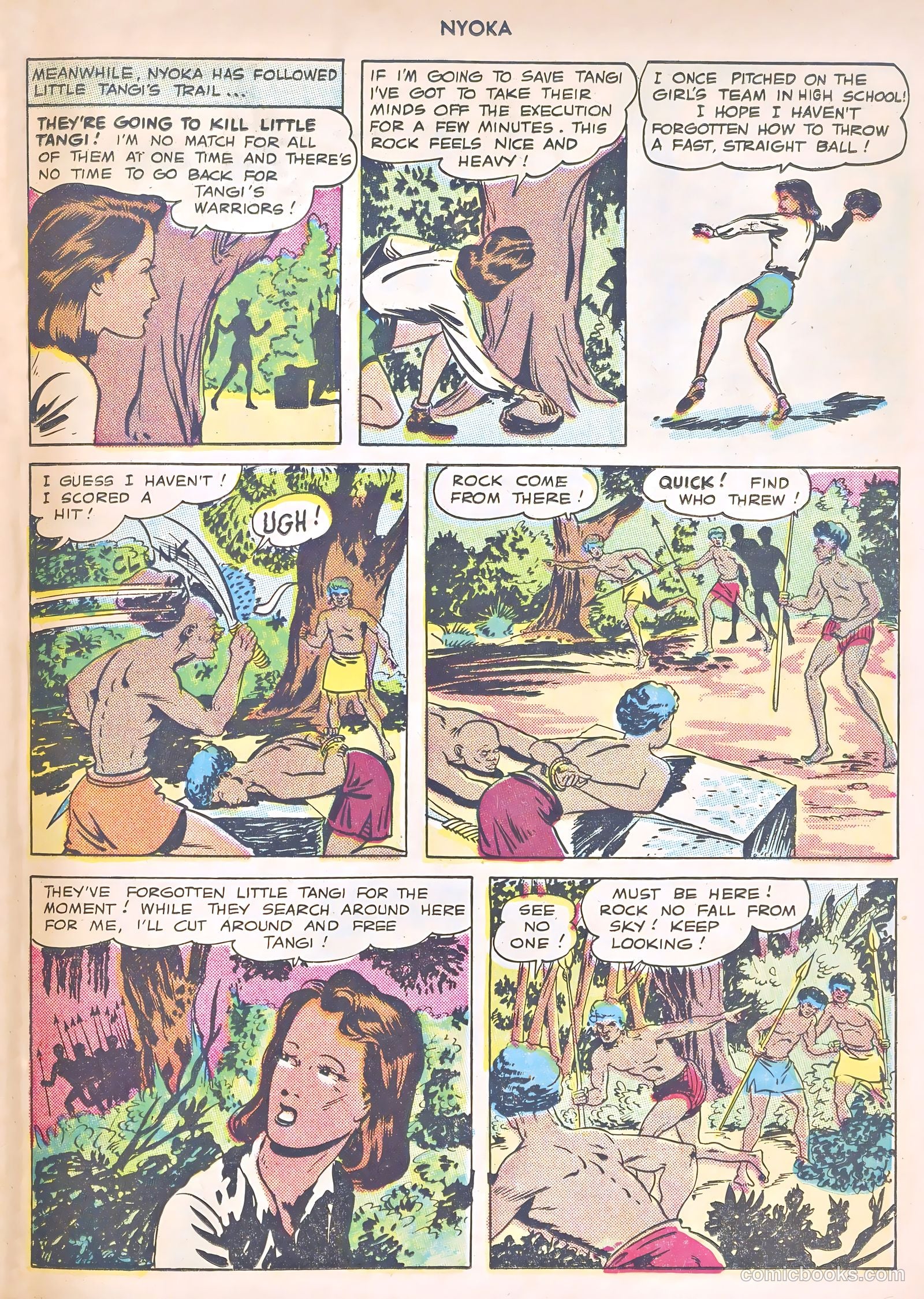 Nyoka the Jungle Girl #8 (1947) — page 37 of 53